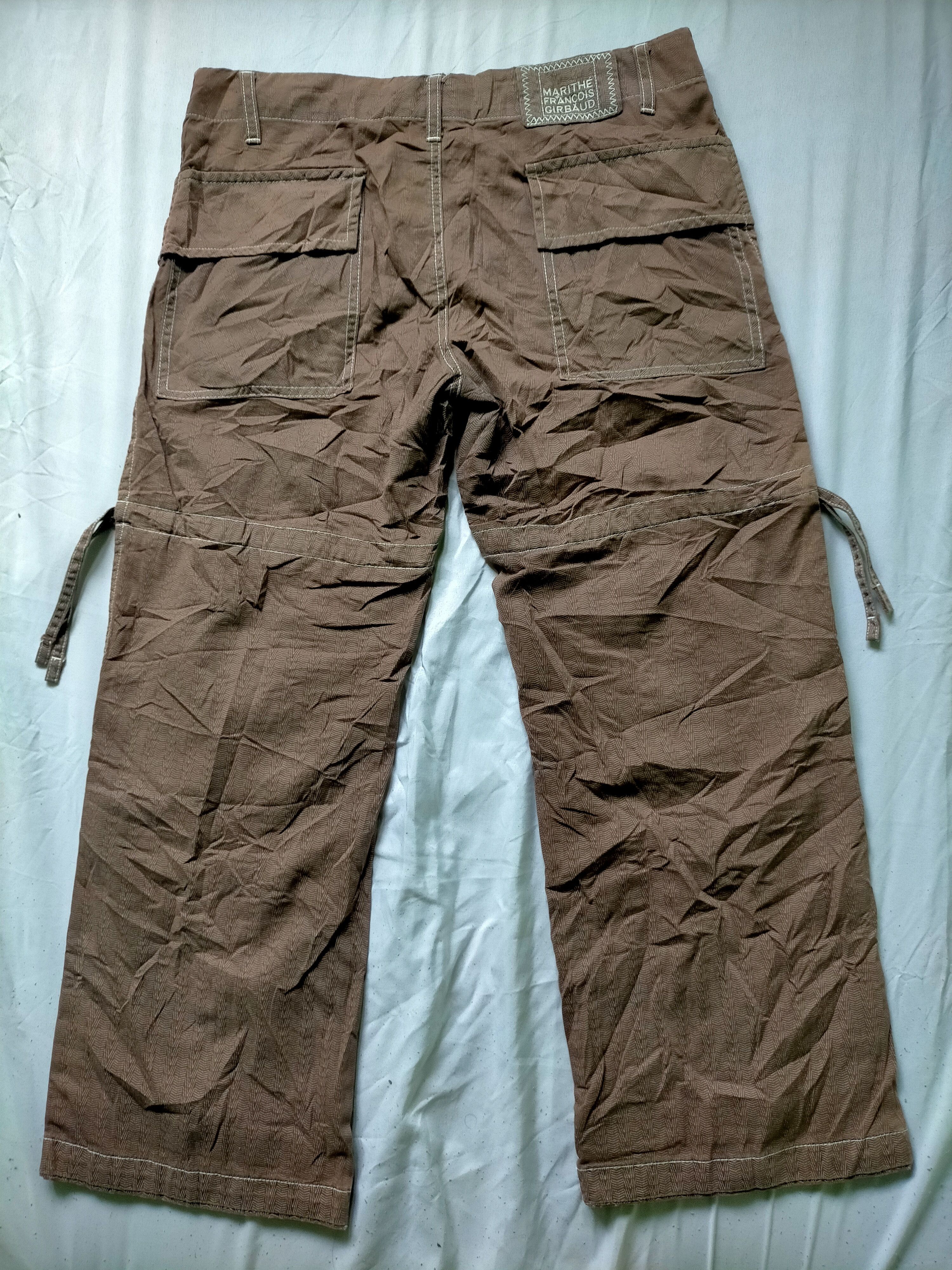 Marithe + Francois Girbaud Marithe Francois Girbaud Bondage Pants Size 33" - 4 Thumbnail
