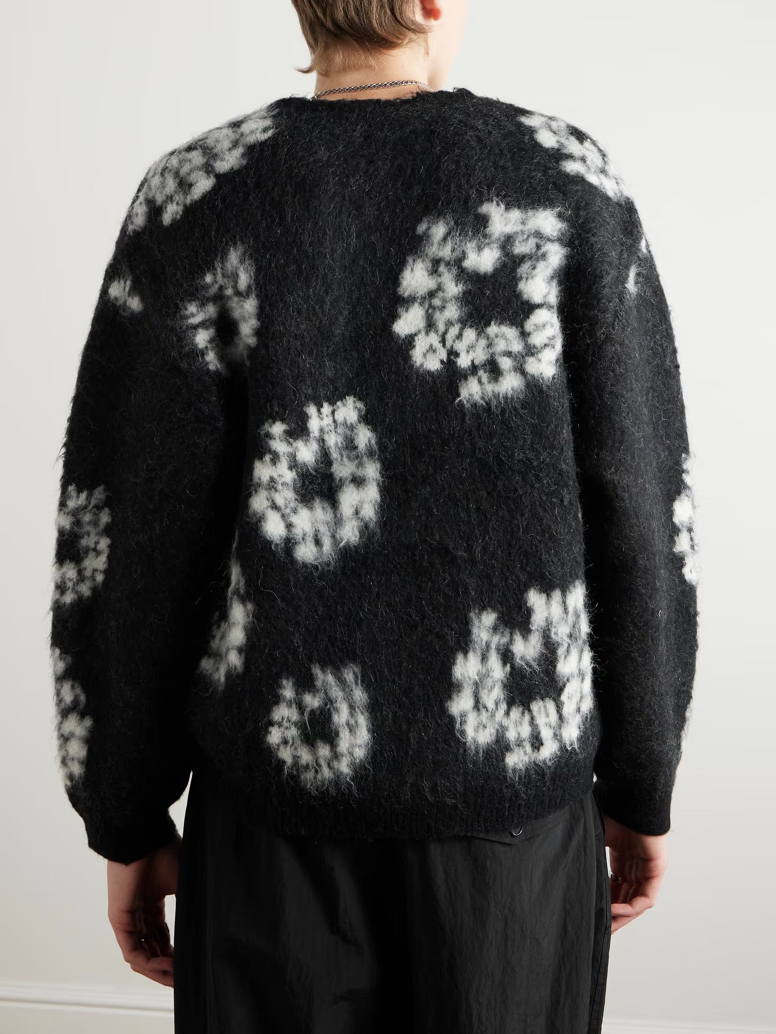 DENIM TEARS × Saint Michael o1mle0326 Cardigan in Black Size US XL / EU 56 / 4 - 5 Thumbnail