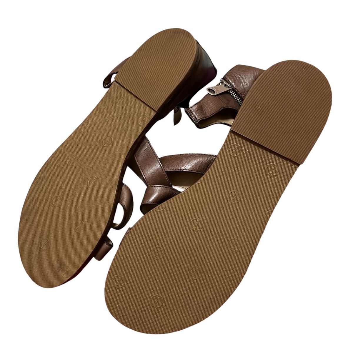 Christian Dior Monsieur × Dior Authentic Christian Dior Homme Leather Flat Sandals Size US 12 / IT 42 - 5 Thumbnail