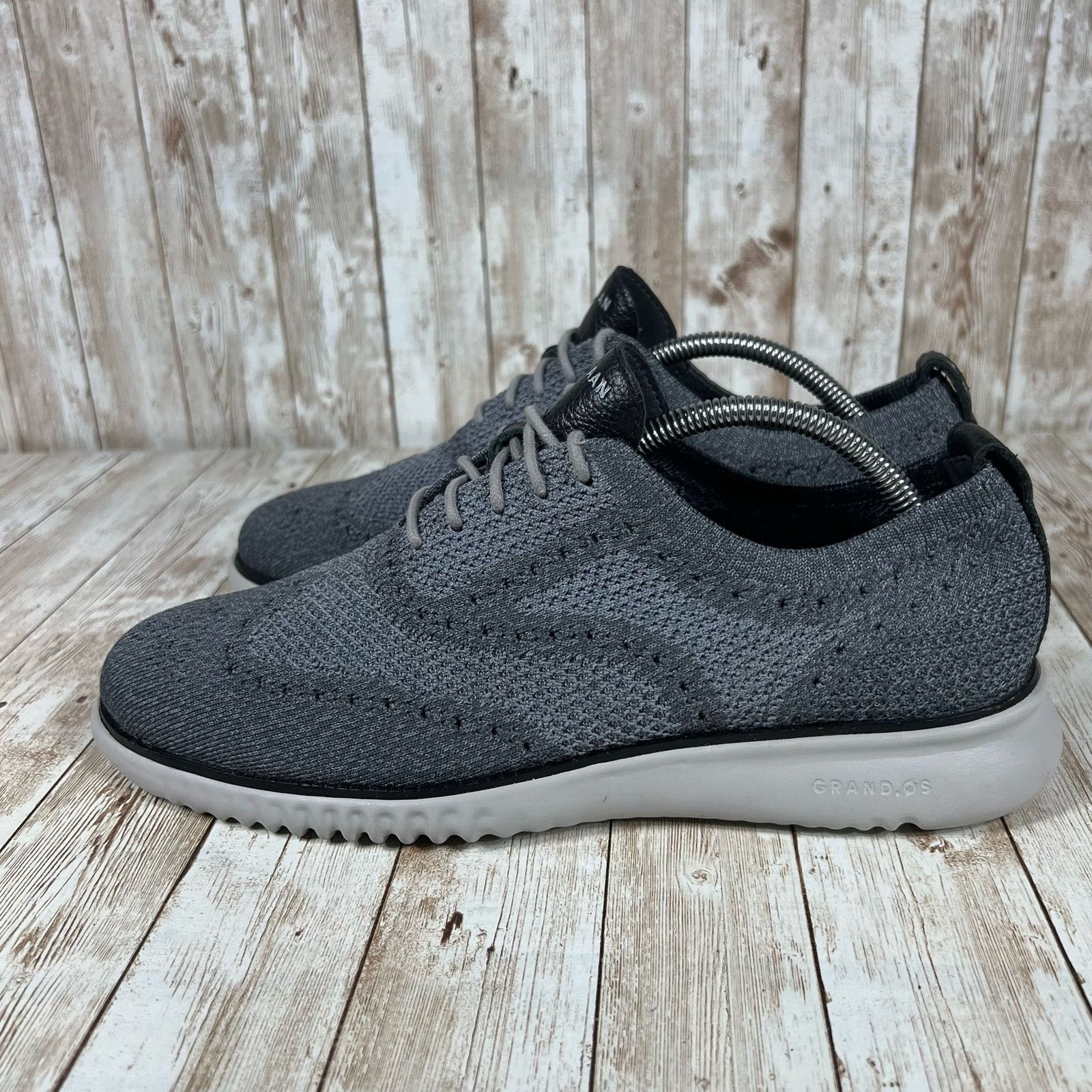 Cole Haan Cole Haan 2.zerogrand stitchlite gray wingtip Mens 9.5 Size US 9.5 / EU 42-43 - 3 Thumbnail