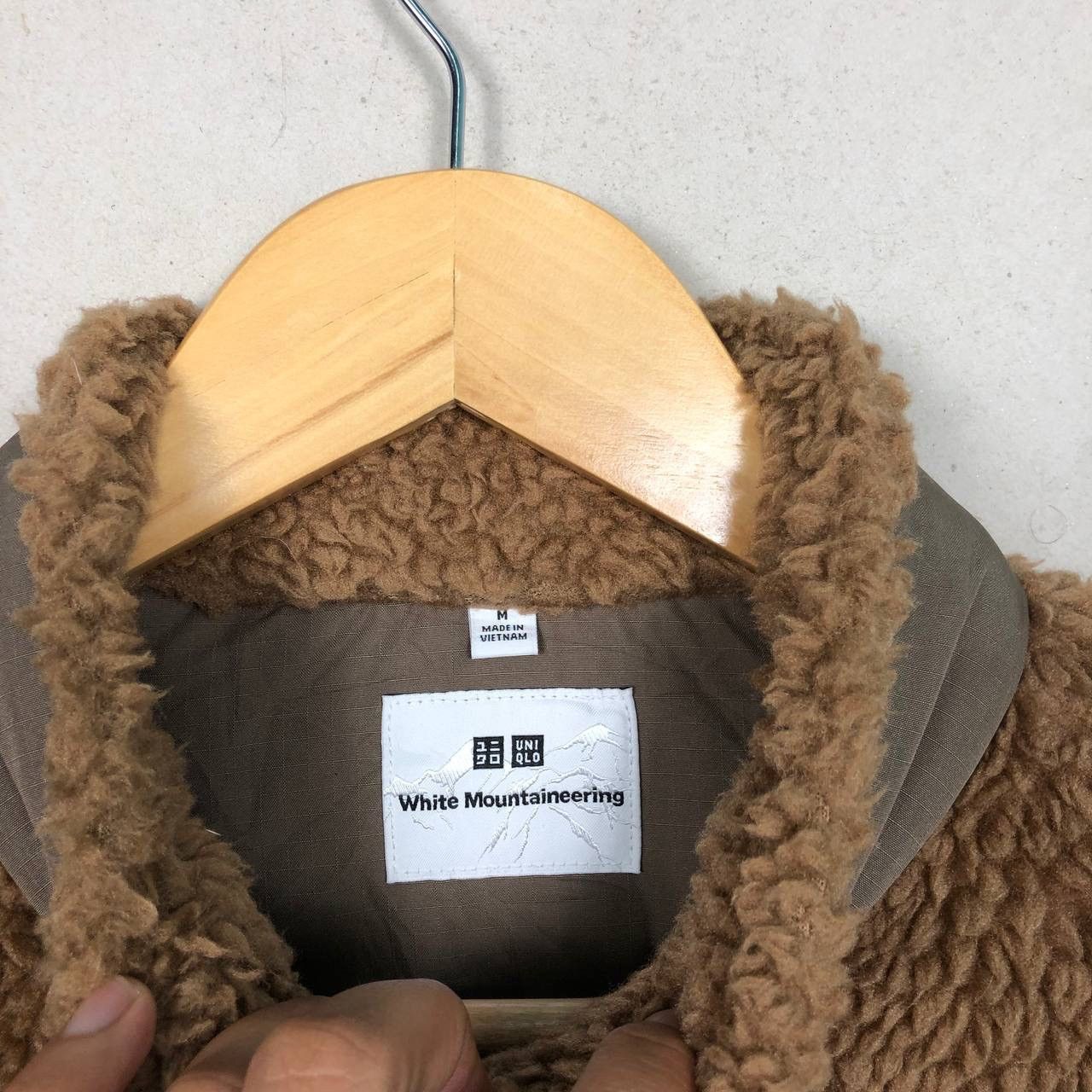 White Mountaineering White Mountaineering X Uniqlo Brown Sherpa Faux Fur Jacket Size US M / EU 48-50 / 2 - 4 Thumbnail