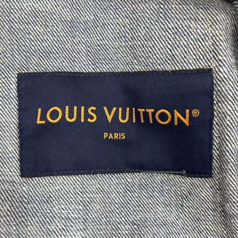 Louis Vuitton Louis Vuitton Denim Tag Jacket Size US S / EU 44-46 / 1 - 3 Thumbnail