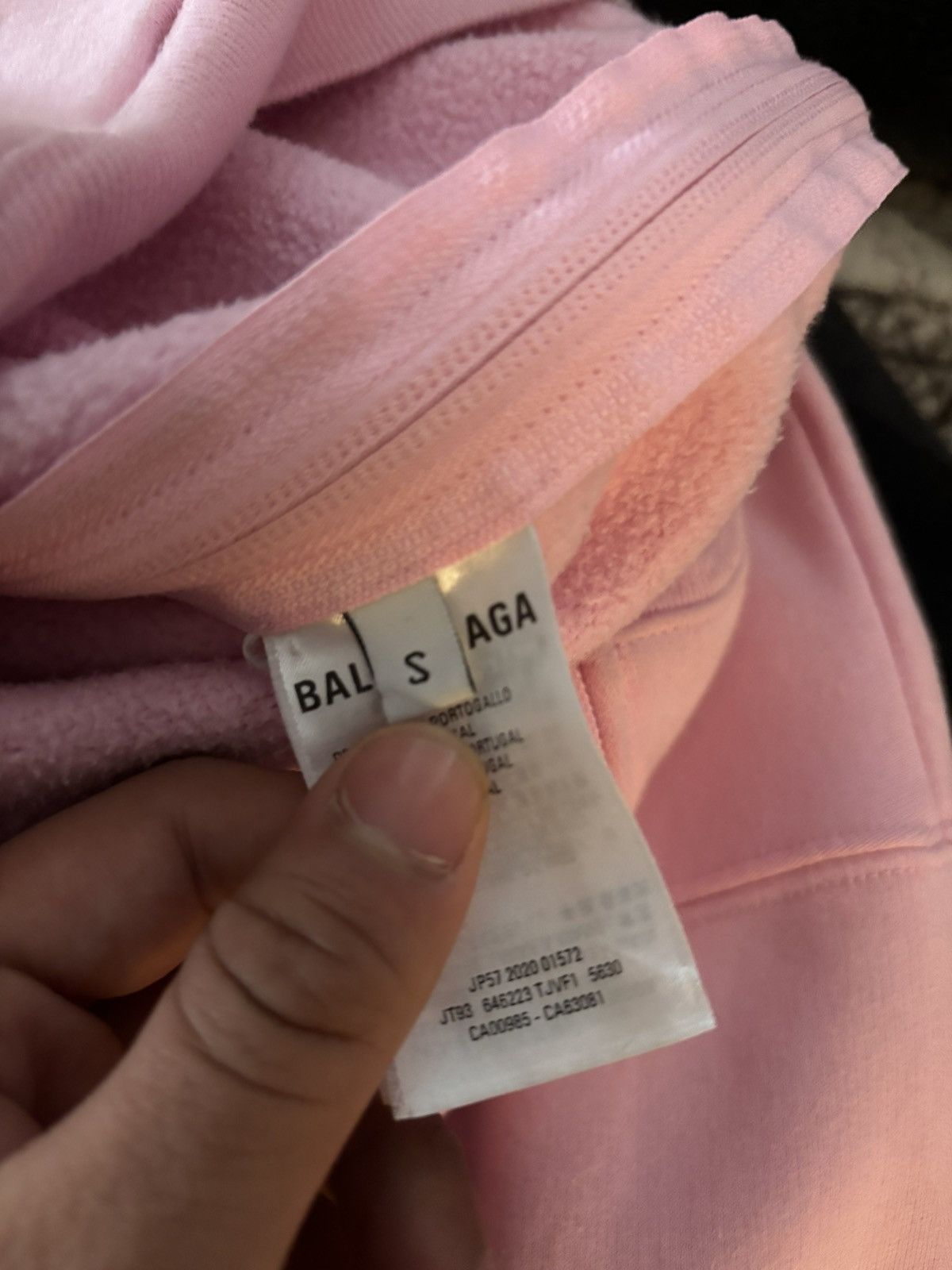 Balenciaga Pink balenciaga hoodie Size US S / EU 44-46 / 1 - 6 Thumbnail