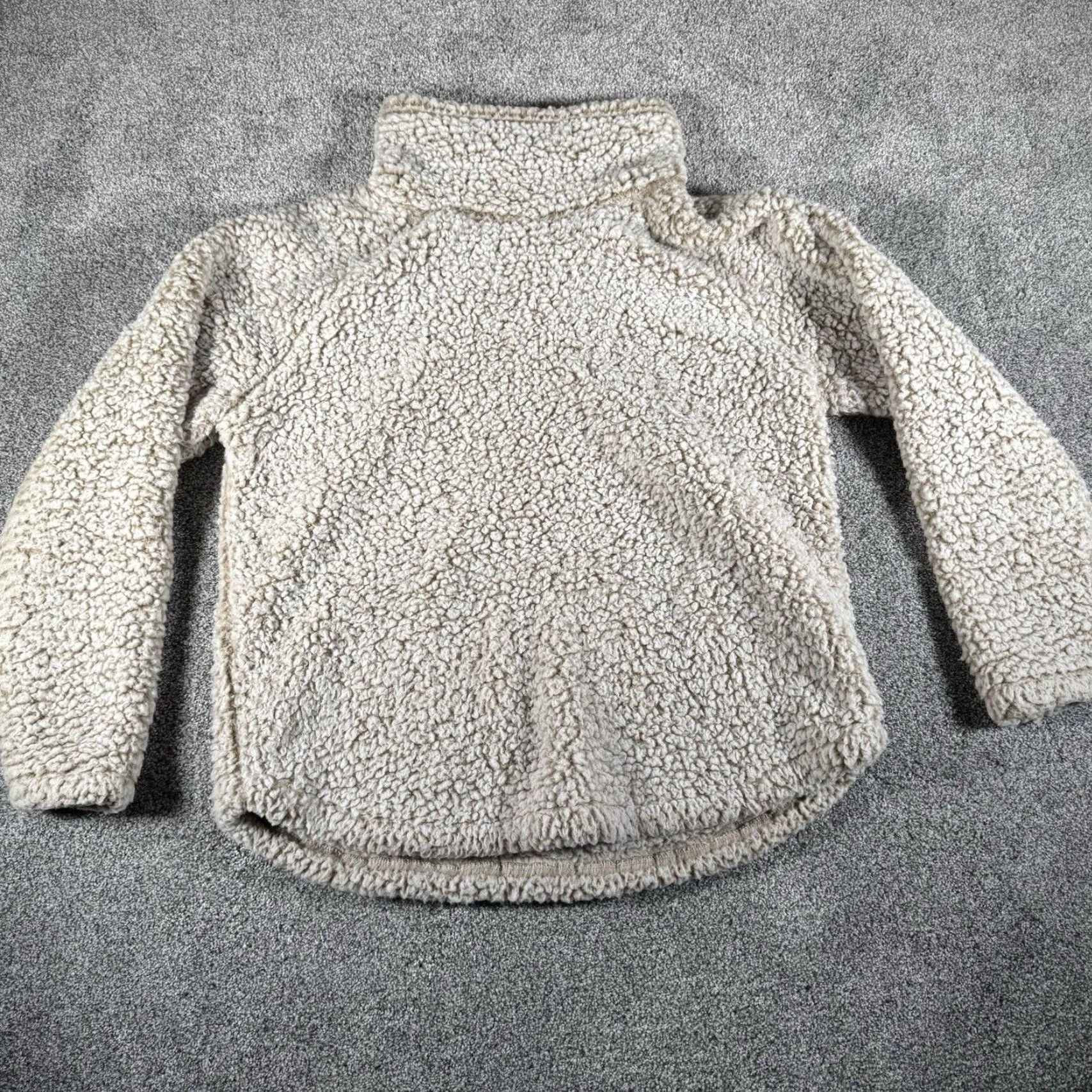 Eddie Bauer VINTAGE Eddie Bauer Sherpa Fleece Sweater Womens Large CabinCore Cozy Warm Pullover Size L / US 10 / IT 46 - 2 Thumbnail