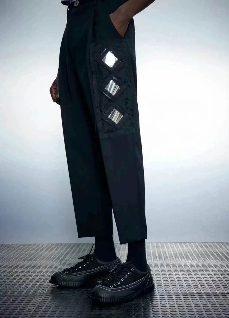 Song For The Mute Song For The Mute black wool casual pant Size US 30 / EU 46 - 1 Thumbnail