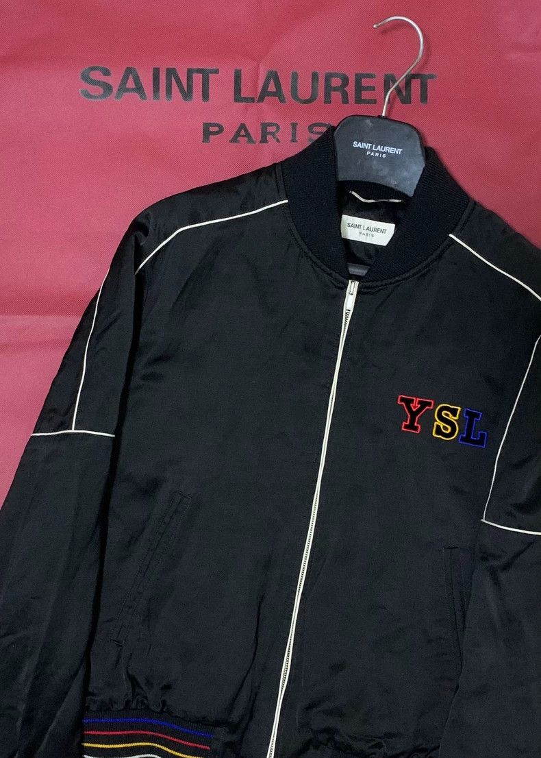 Yves Saint Laurent saint Laurent21 FW embroidered jacket 2503-Nextarrow Size US M / EU 48-50 / 2 - 6 Thumbnail