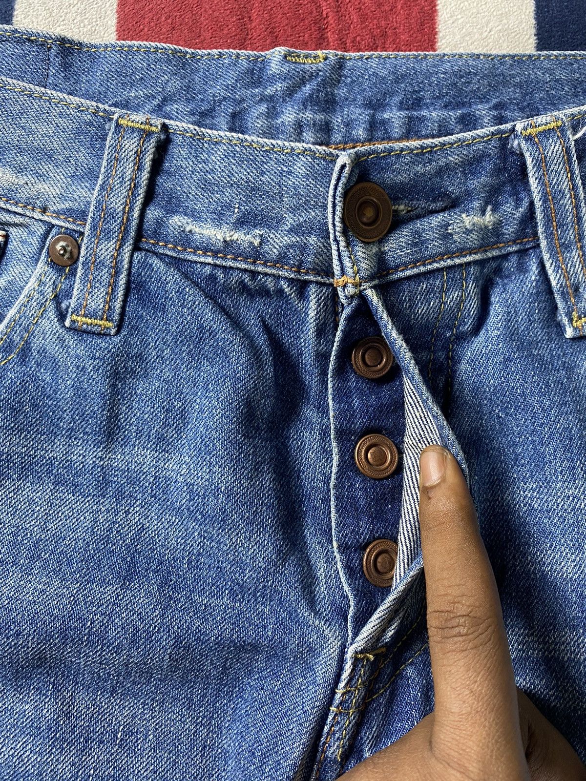 Japanese Brand × Journal Standard Relume Journal Standard Denim Selvedge Japanese Brand Size US 28 / EU 44 - 4 Thumbnail