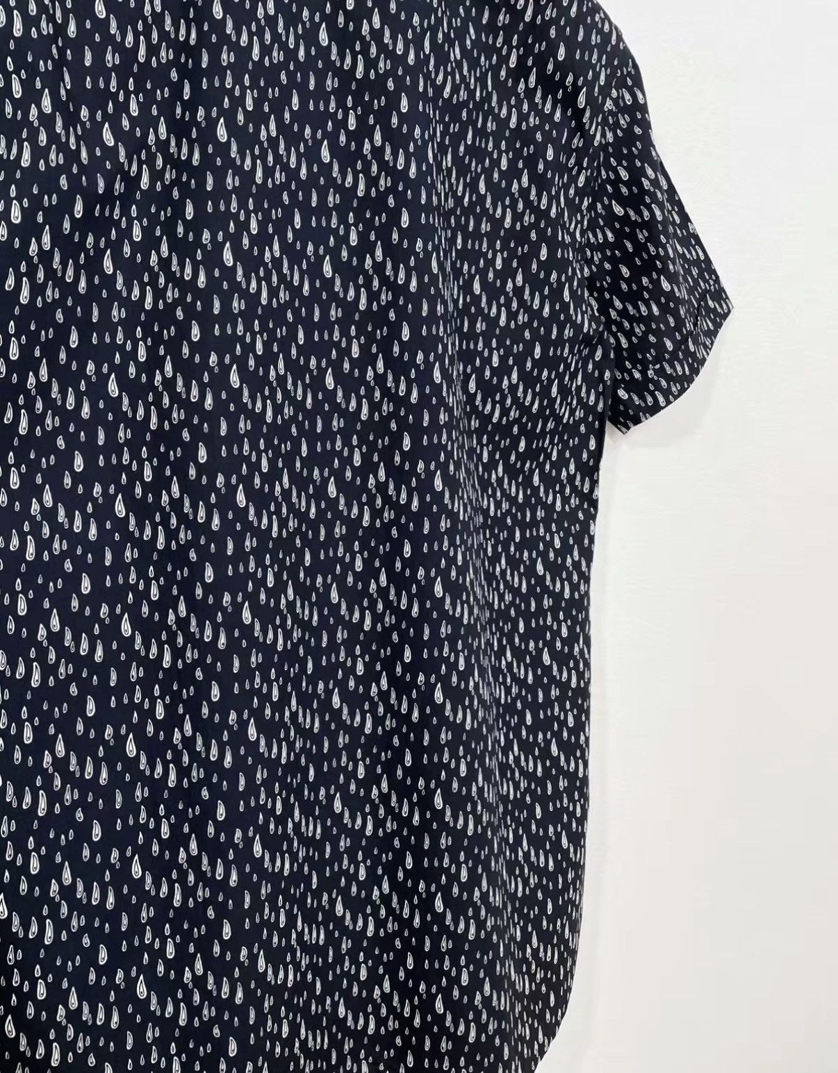 Saint Laurent Paris SAINT LAURENT 100% Cotton Short Sleeve Shirt J30 Size US M / EU 48-50 / 2 - 6 Thumbnail