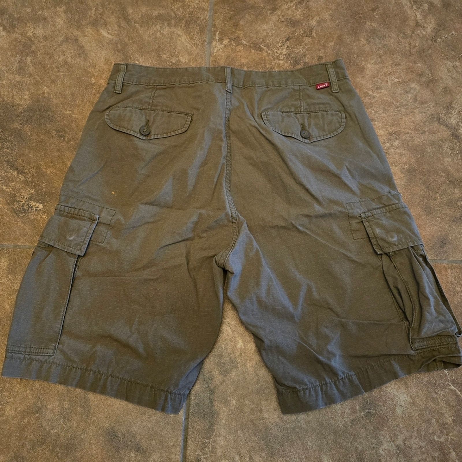 Levi's Brown | LEVI STRAUSS & CO. | Cargo Short Size US 30 / EU 46 - 2 Thumbnail