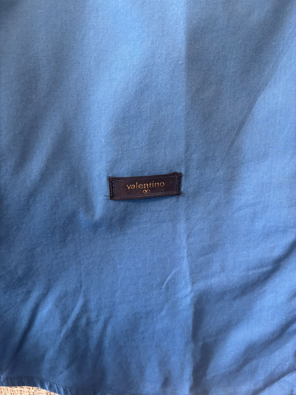 Valentino Valentino Jeans Blue Button Down Shirt Size 41 Size US L / EU 52-54 / 3 - 6 Thumbnail