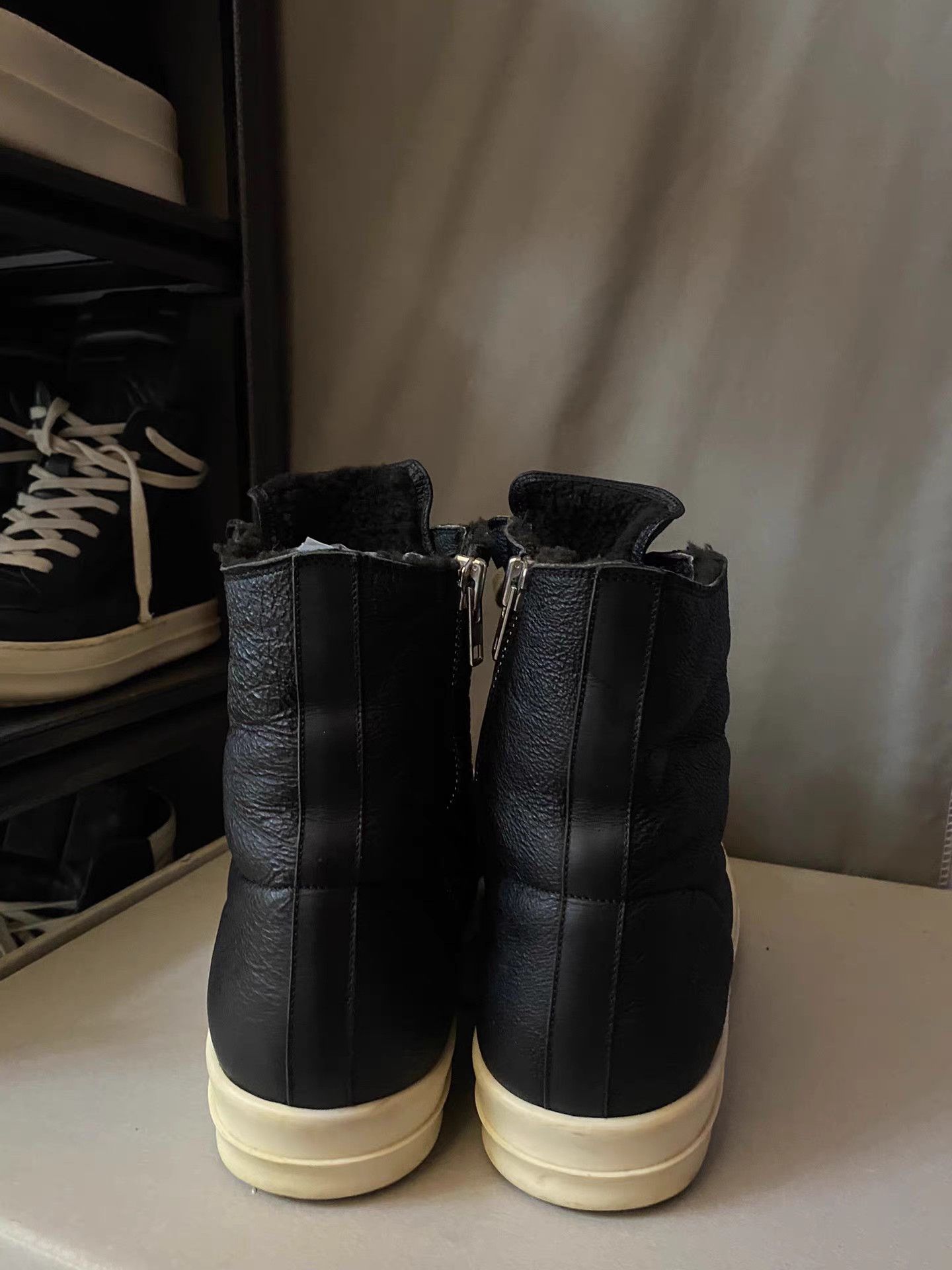 Rick Owens rick owens mainline shearling Converse Size US 10 / EU 43 - 4 Thumbnail