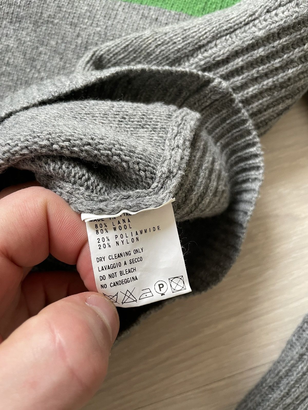 Dirk Bikkembergs Bikkembergs Runway Avant Garde Wool Zip Sweater Size US XL / EU 56 / 4 - 7 Thumbnail