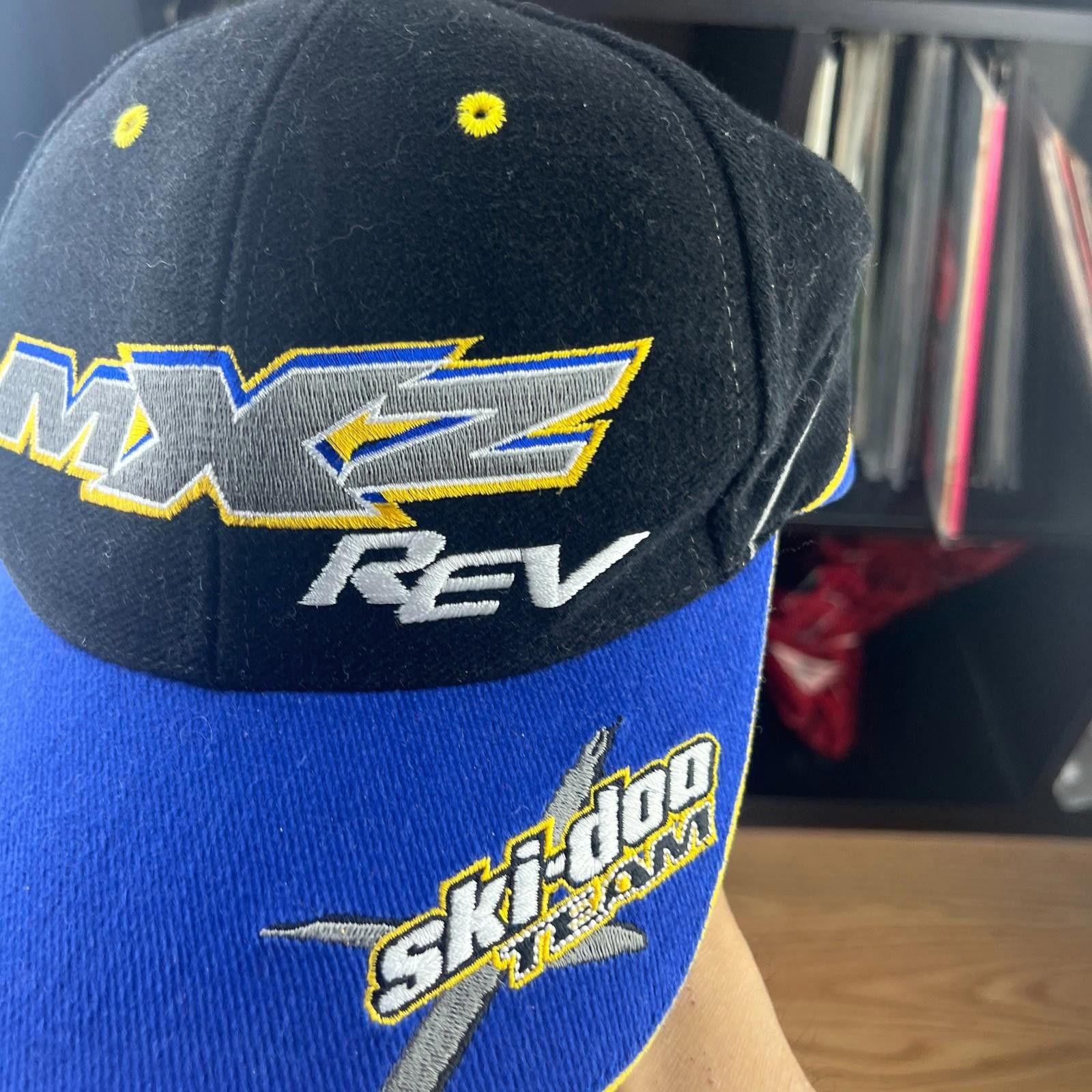 Ski-Doo Ski-Doo Vintage MXZ Rev Motocross Strapback Hat 90s Size ONE SIZE - 2 Thumbnail