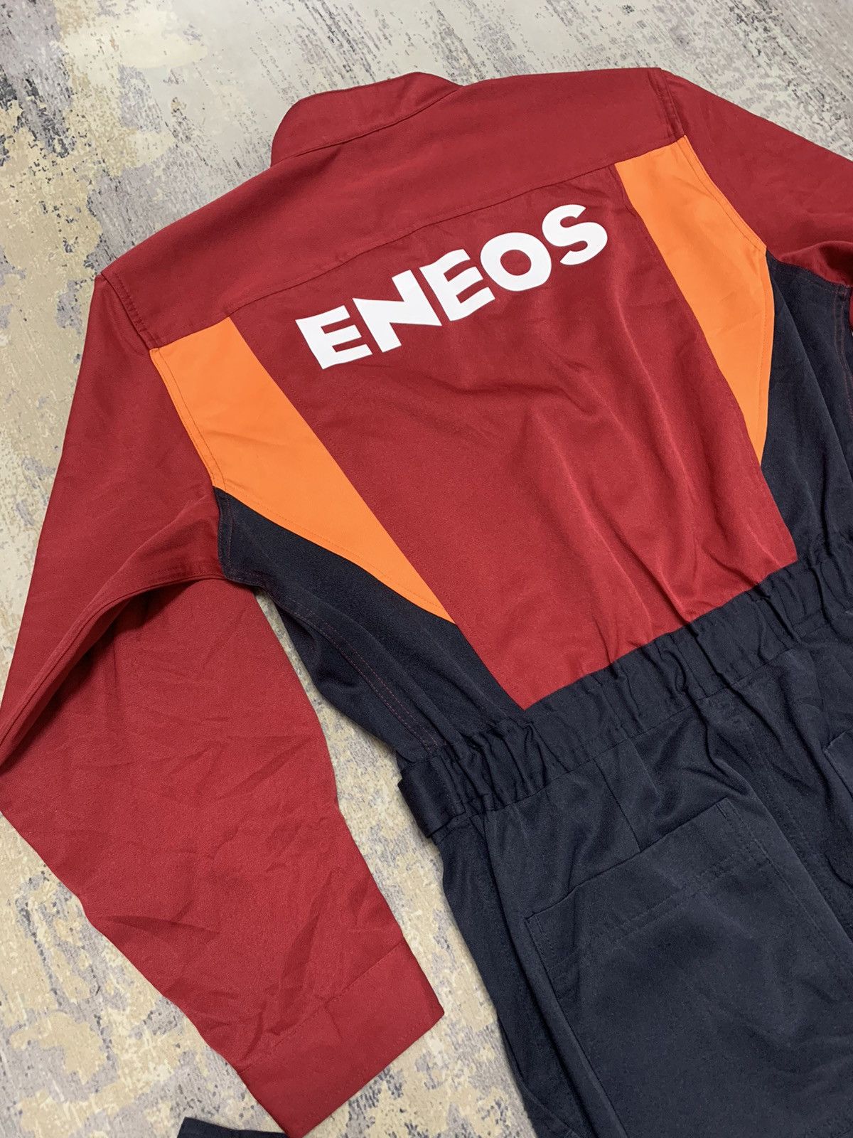 Japanese Brand Vintage Japanese ENEOS Coverall Jumpsuit Initial D Size US 33 - 12 Thumbnail