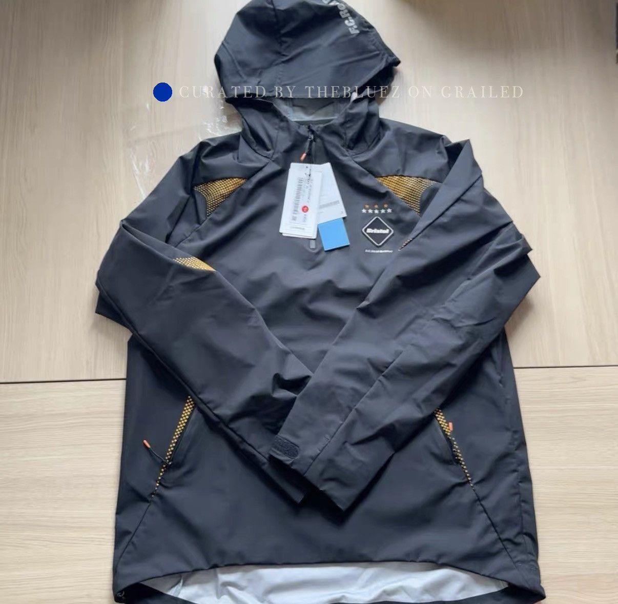 F.C. Real Bristol Authentic Utility Team Half-Zip Jacket | Grailed
