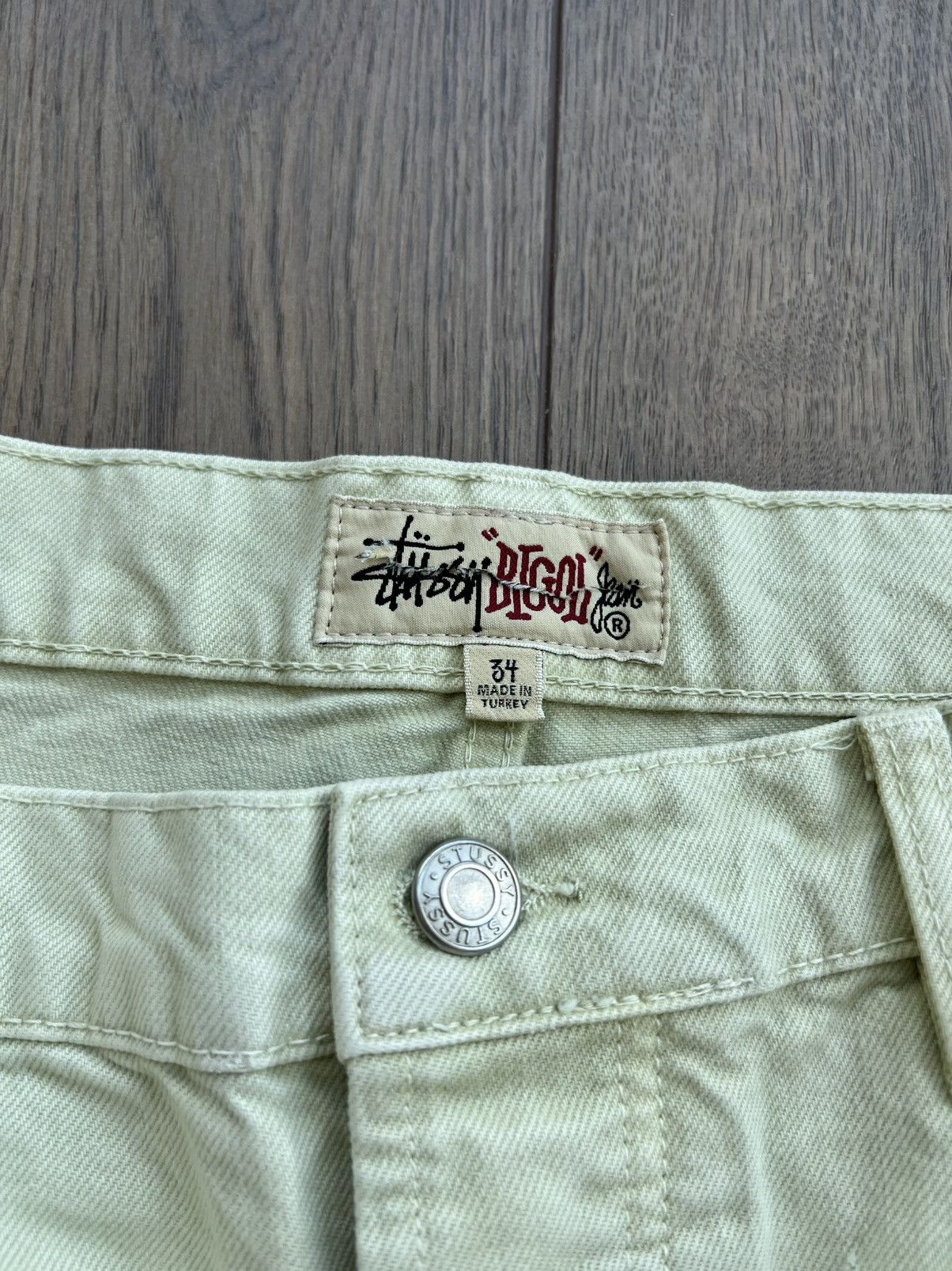 Stussy Stussy Denim Big Ol Jean “Cream” 34 Size US 34 / EU 50 - 4 Thumbnail