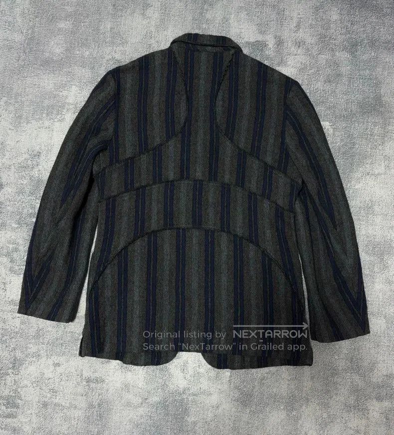 Comme des Garcons Comme des Garcons Wool Stripe Jacket. Size US L / EU 52-54 / 3 - 6 Thumbnail