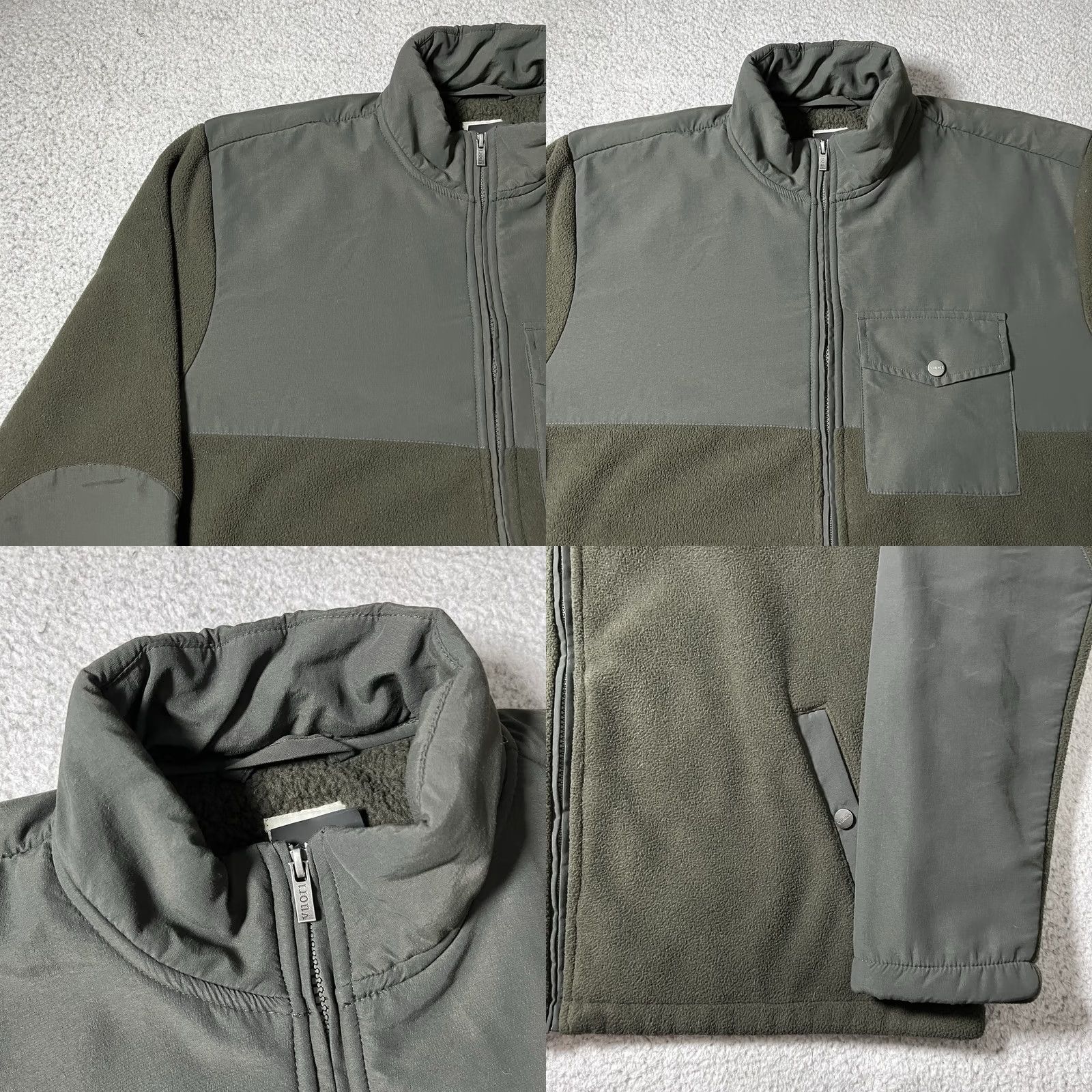 Vuori Vuori Jacket Mens 2XL Green Fleece Morrow Sherpa Full Zip Outdoor Performance Size US XXL / EU 58 / 5 - 8 Thumbnail