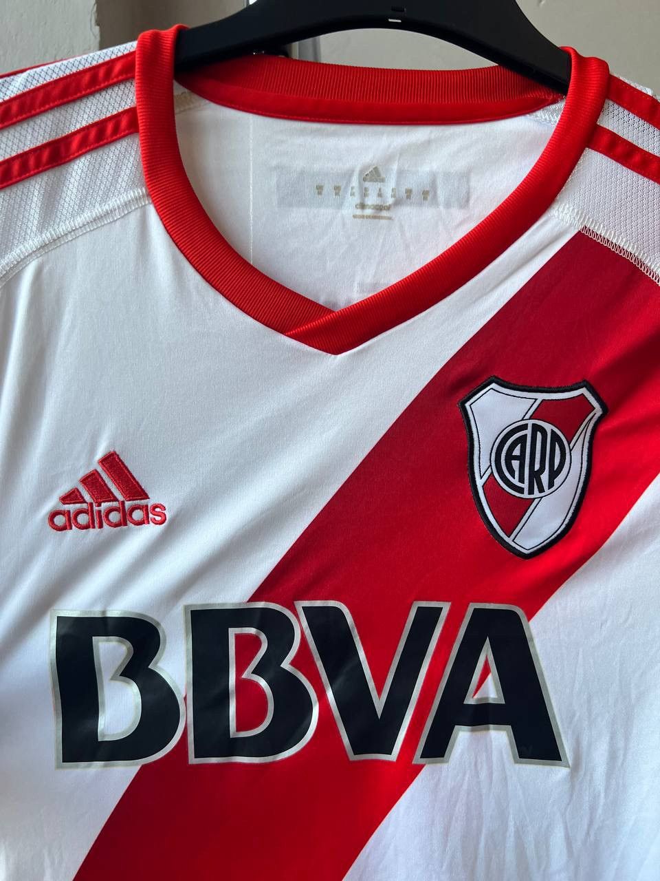 Adidas 2016/17 RIVER PLATE HOME SOCCER JERSEY FOOTBALL SHIRT SIZE M Size US M / EU 48-50 / 2 - 4 Thumbnail