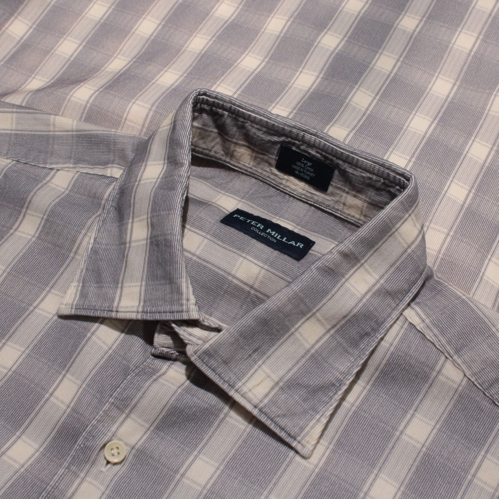 Peter Millar Peter Millar New with tags Shirt Size L US In Gray Size US L / EU 52-54 / 3 - 1 Thumbnail