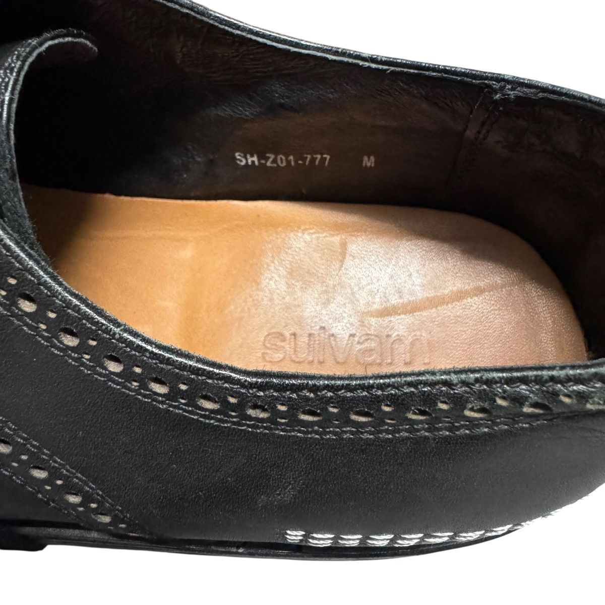 Sulvam Sulvam Brogue Wingtip Leather Shoes Size US 9 / EU 42 - 15 Thumbnail