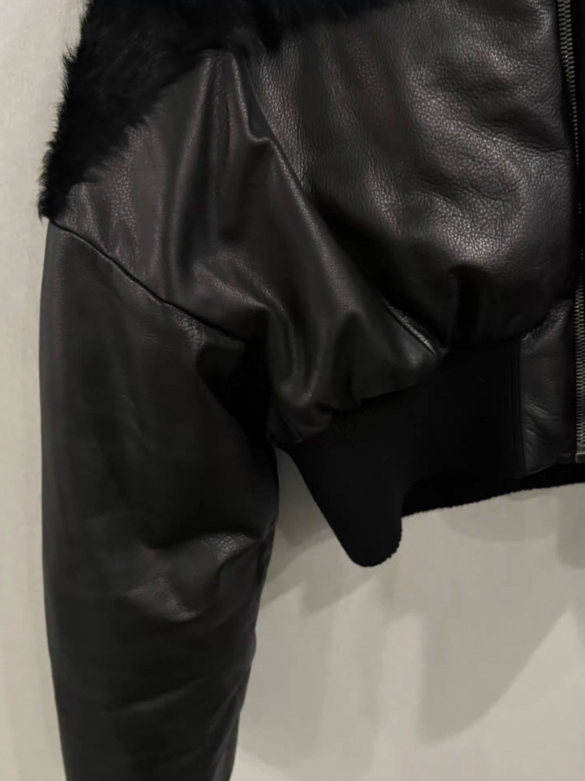 Rick Owens Rick Owens horsehair leather down jacket Size US M / EU 48-50 / 2 - 4 Thumbnail