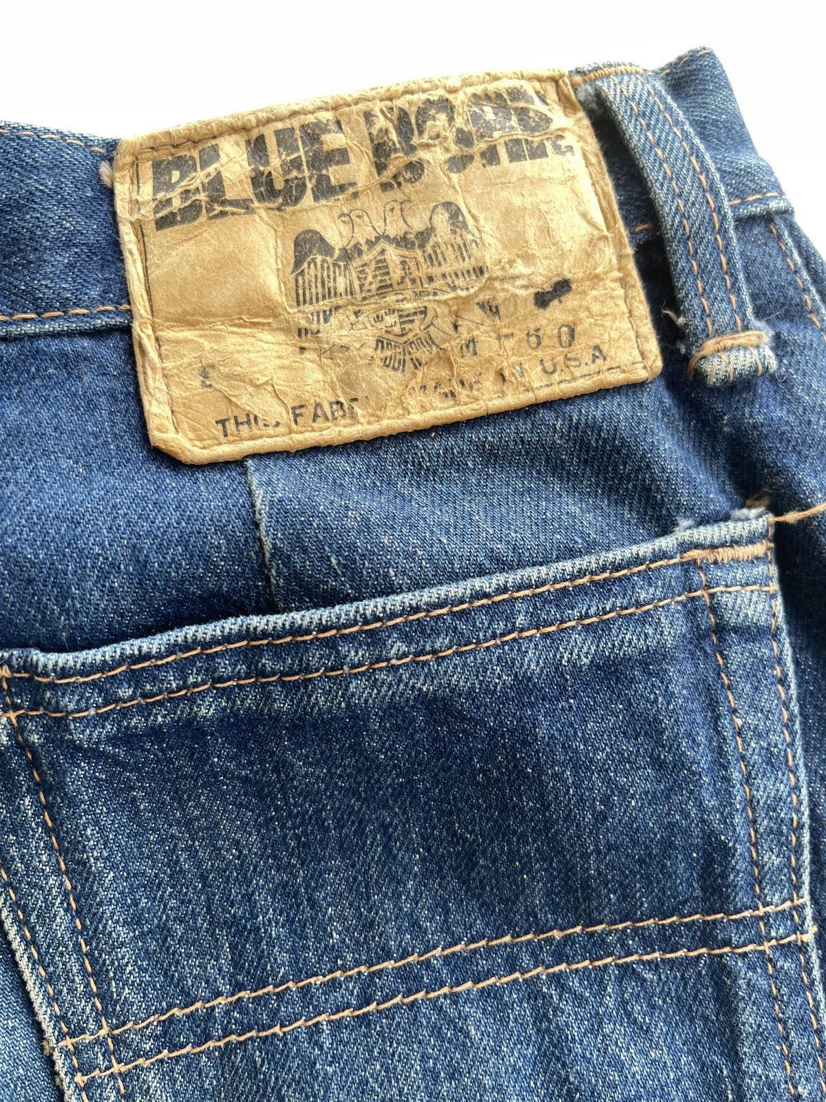 If Six Was Nine PICK‼️ Vintage Blue Born USA Remake Patchwork Flare Jeans Size 24" / US 00 / IT 34 - 12 Thumbnail