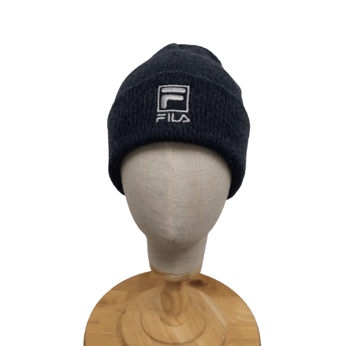 Fila 🏔 Vintage fila iconic logo beanie hat Size ONE SIZE - 1 Thumbnail