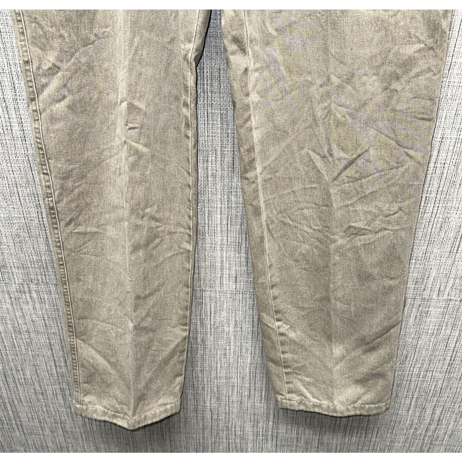 Vintage Alphorn Mens Gray Cotton Zip Fly Casual Pants Size 34 X 33 Pants Regular Men Gray 34 Inseam 33 X 34 Short? Size US 34 / EU 50 - 3 Thumbnail