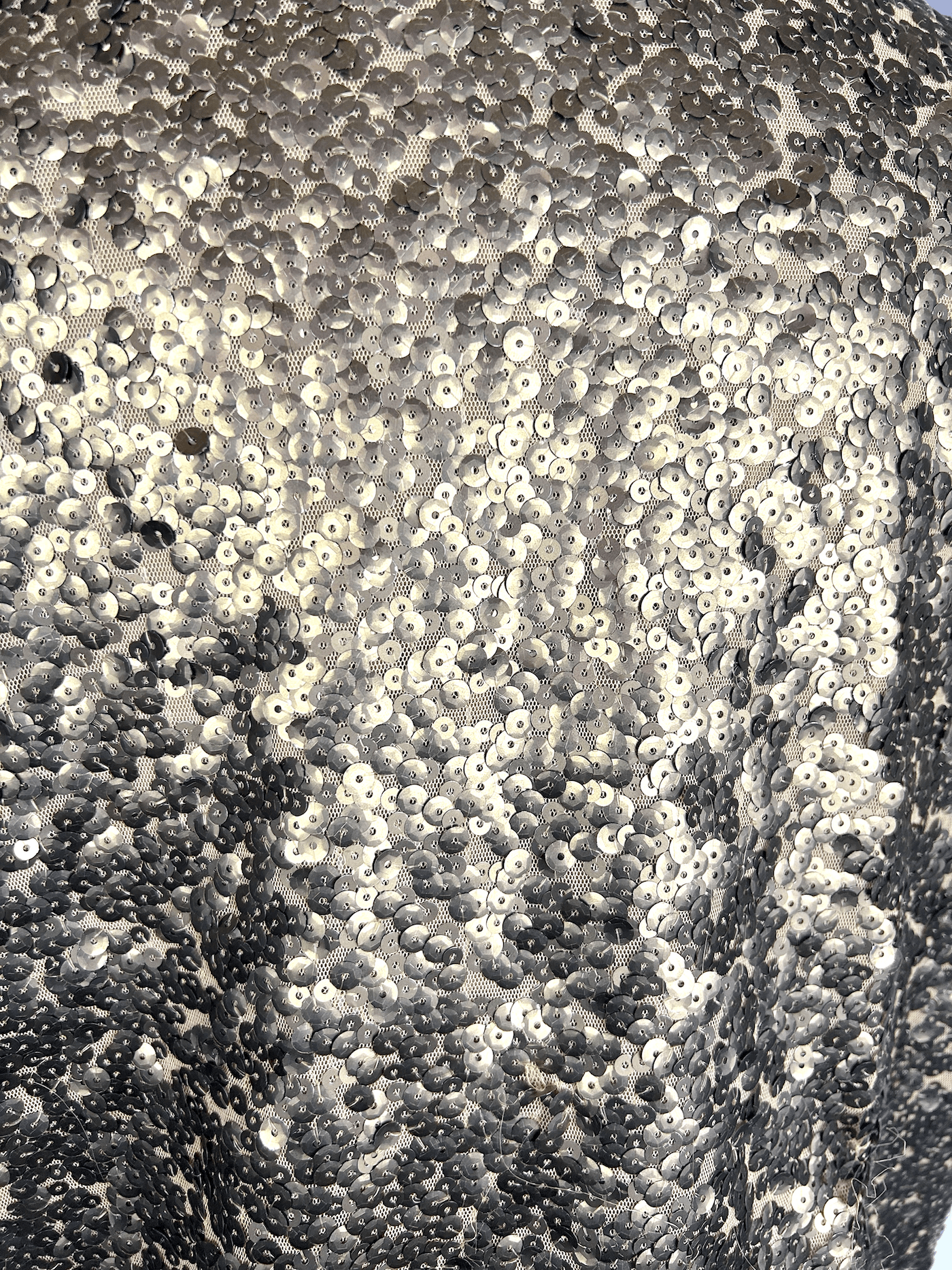 H&M H&M Bronze Sequin Top Size M / US 6-8 / IT 42-44 - 5 Thumbnail