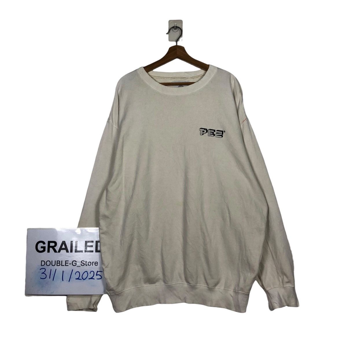 Hysteric Glamour 📌Vintage Sweatshirt Jouetie Big Logo Design Cartoon Size US M / EU 48-50 / 2 - 1 Thumbnail