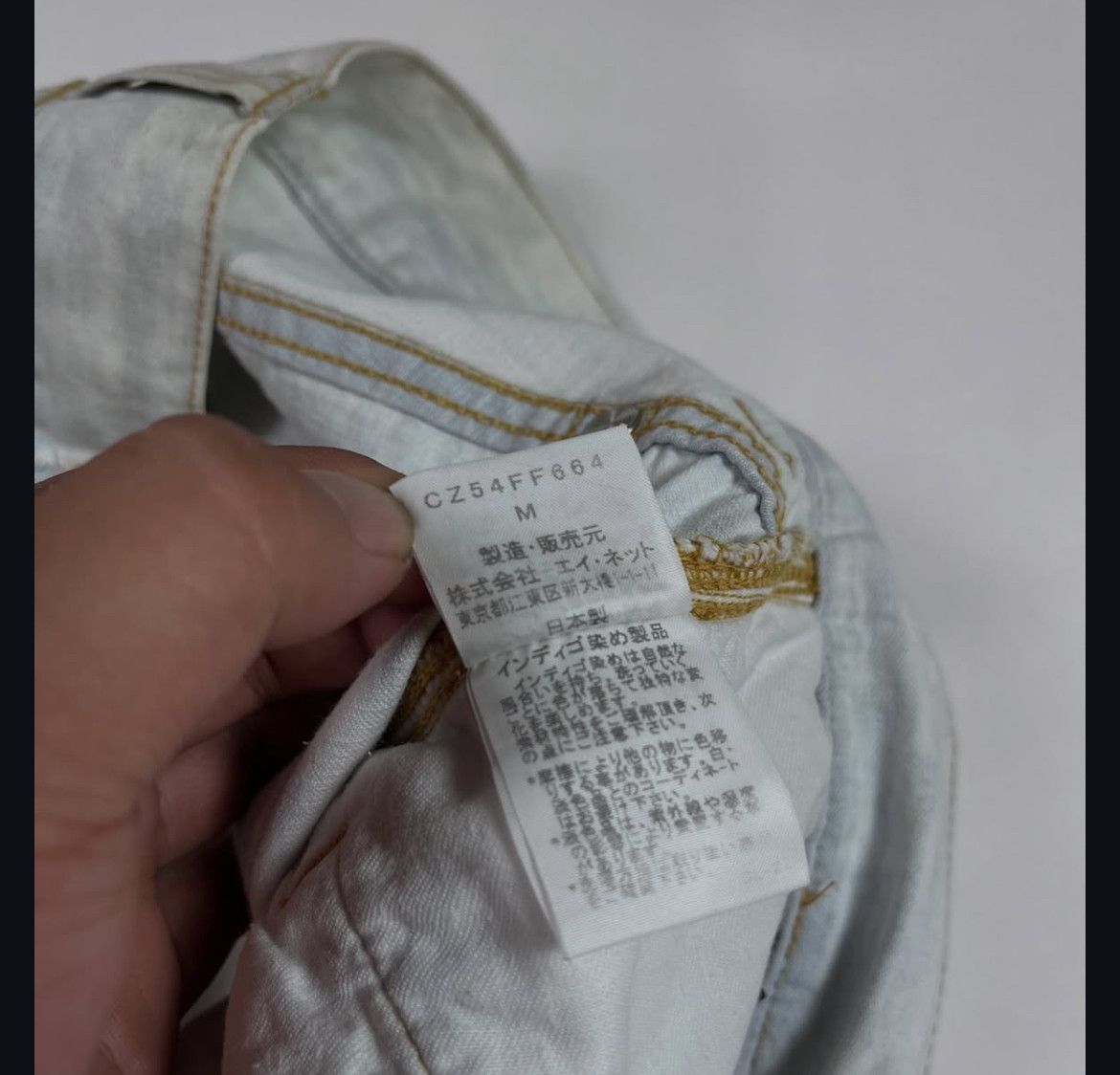Issey Miyake 2000s Cabane de Zucca Multipocket Jeans Biker y2k Lgb Size US 32 / EU 48 - 6 Thumbnail