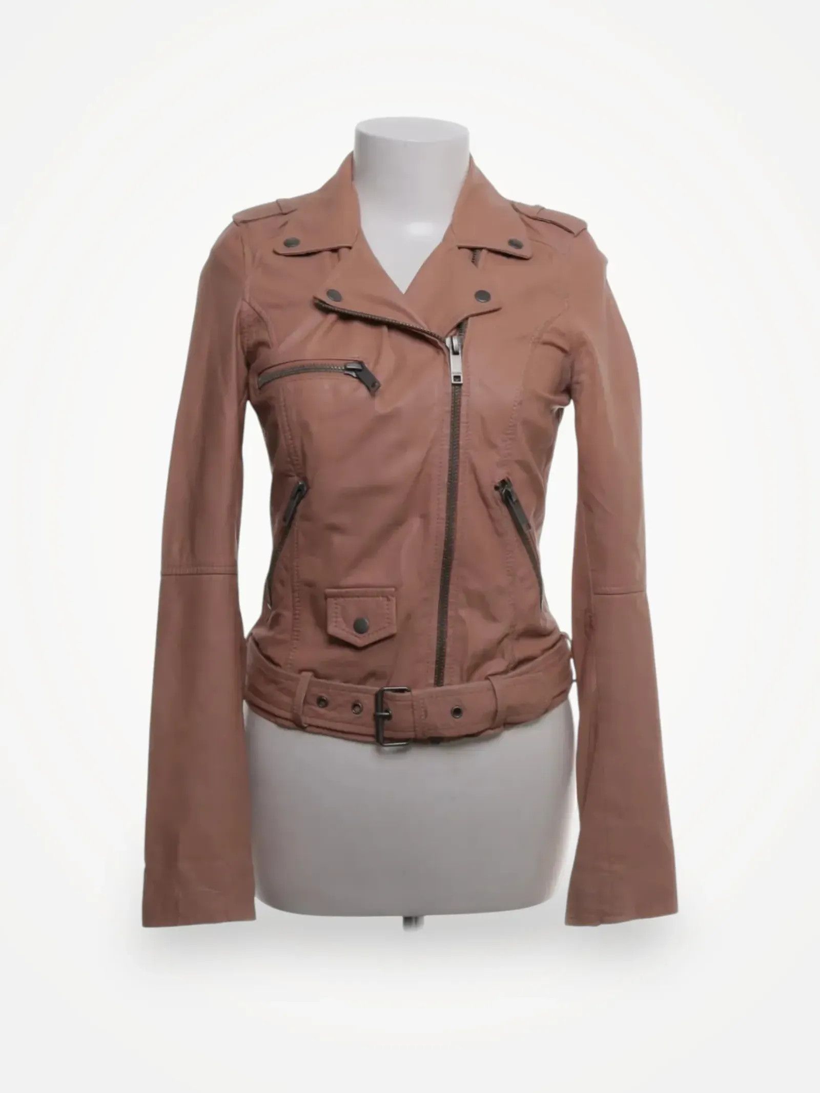 Review Review Leather Jacket Size S / US 4 / IT 40 - 1 Thumbnail