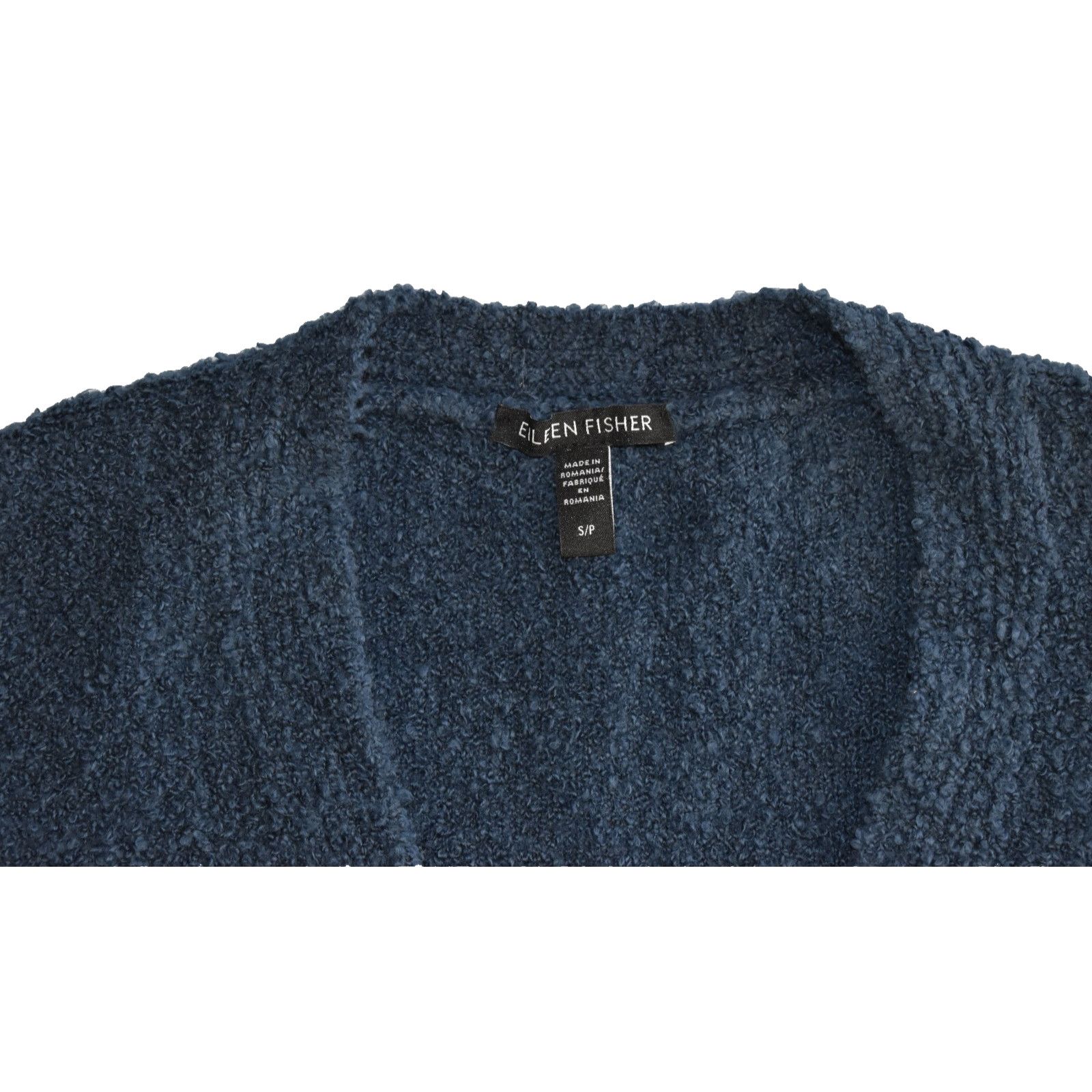 Eileen Fisher EILEEN FISHER Adriatic Org Cotton Boucle Cardigan Sweater S Size S / US 4 / IT 40 - 5 Thumbnail