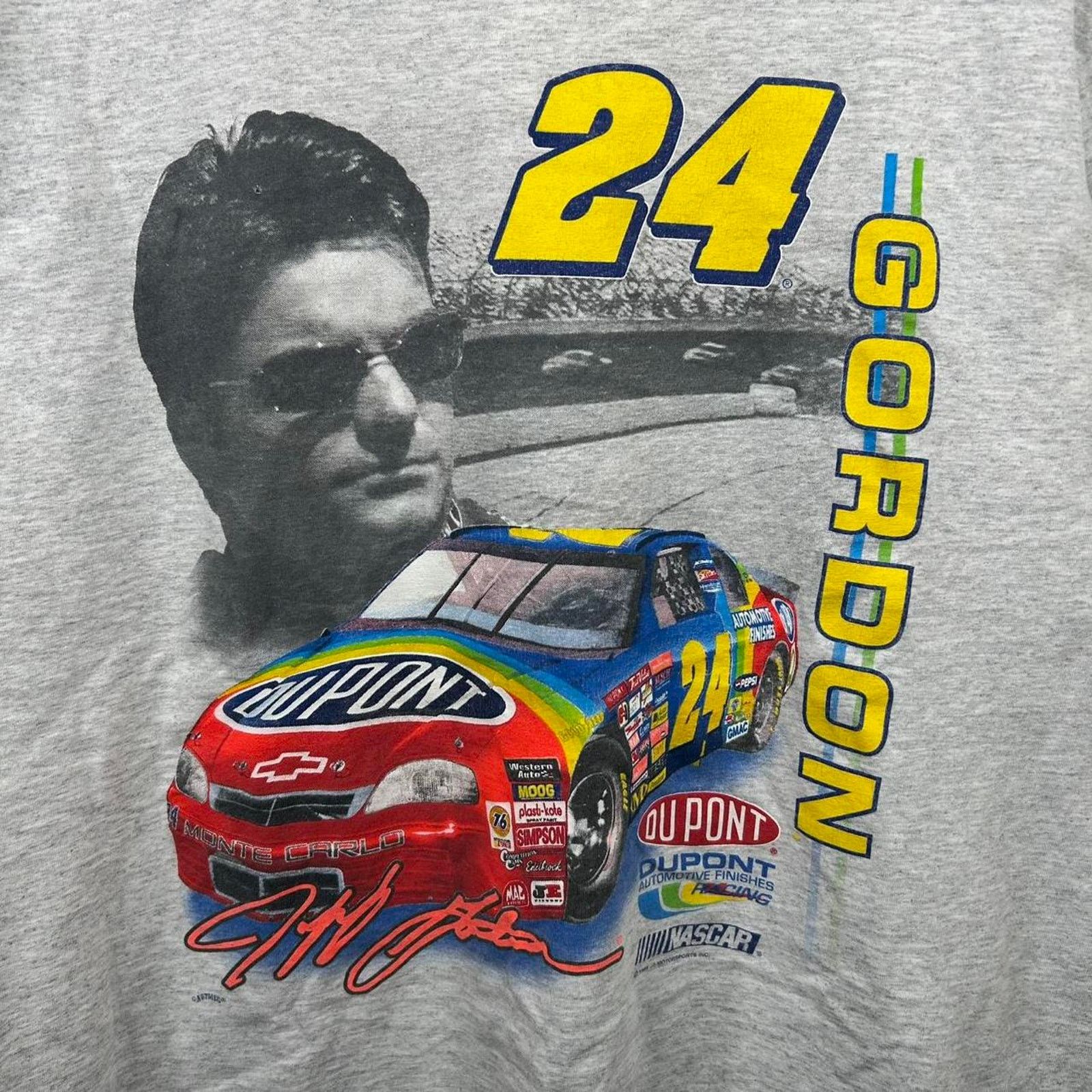 Chase Authentics Vintage 1998 Jeff Gordon NASCAR Graphic Tee Size X-Large Size US XL / EU 56 / 4 - 2 Thumbnail