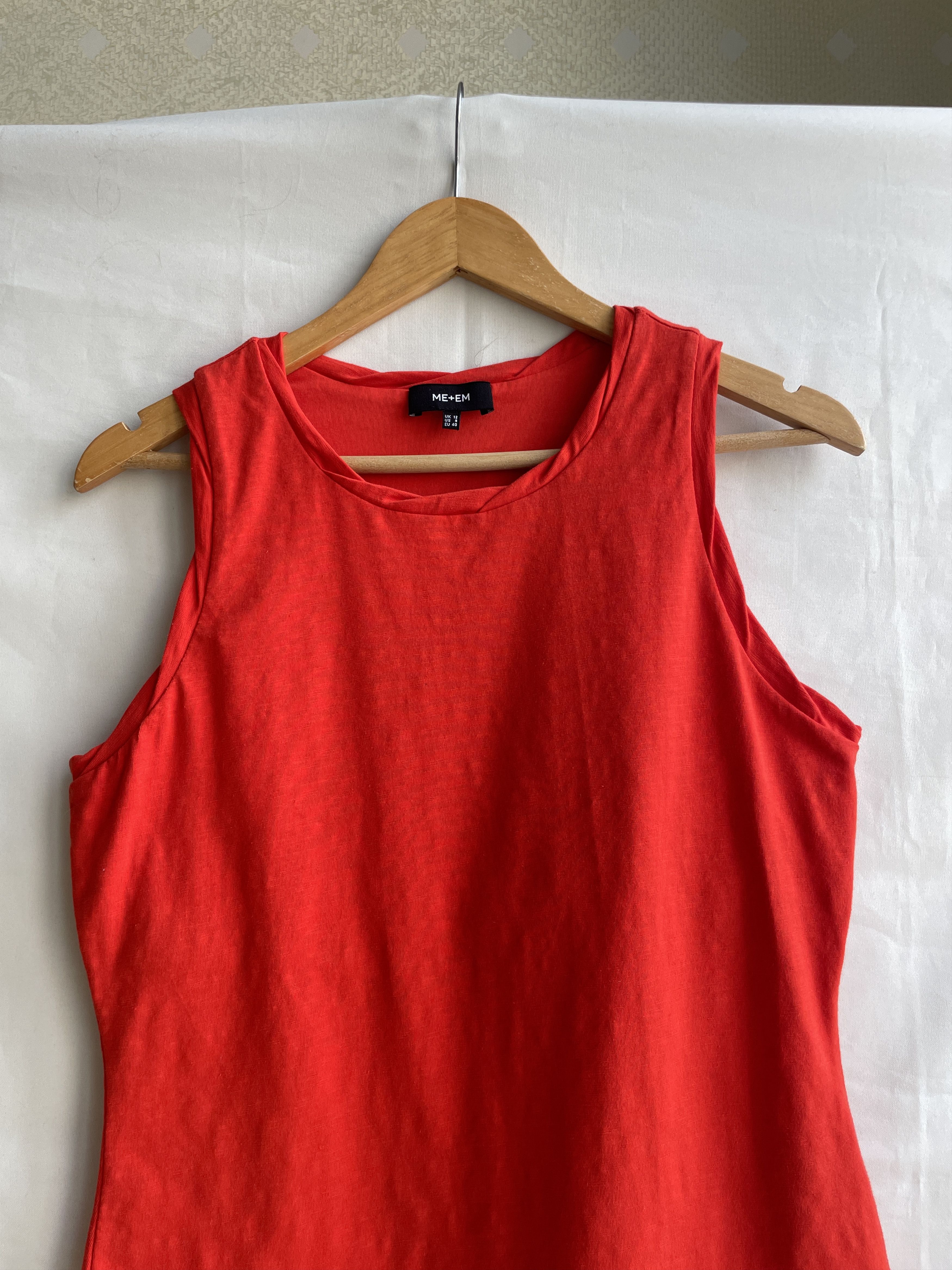 ME+EM Me+Em Cotton Tank Top Size UK 12/ US 8/ EUR 40 Size M / US 6-8 / IT 42-44 - 3 Thumbnail