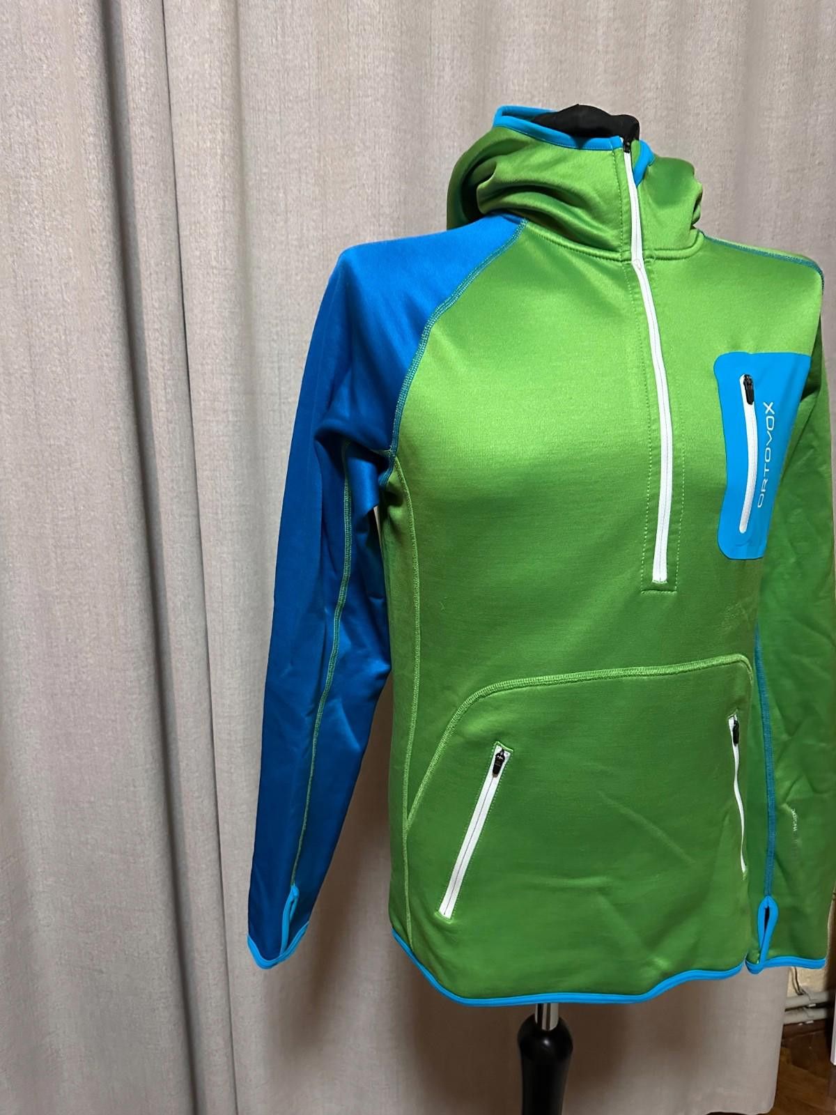 ORTOVOX Ortovox Mens 1/2 Zip Merino Pullover Fleece Hoodie size M Size US M / EU 48-50 / 2 - 3 Thumbnail