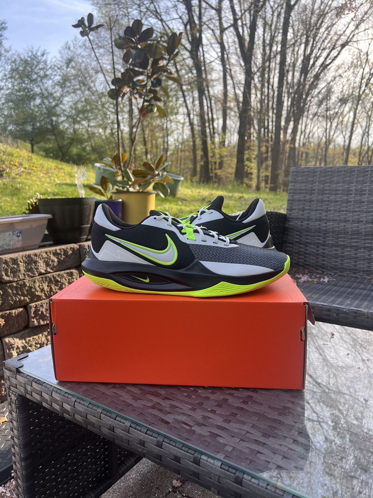 Nike Precision VI “Black/Volt” DS - Main Image