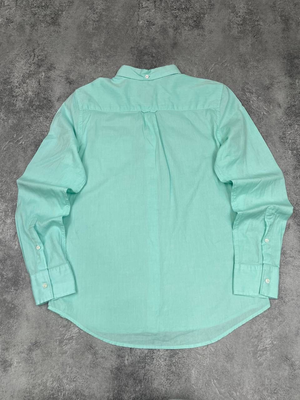 Gant Gant Men Cotton Button Down Shirt Mint Green Size S Size US S / EU 44-46 / 1 - 7 Thumbnail