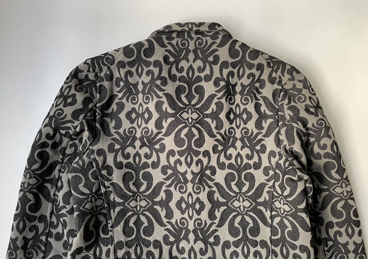 Comme des Garcons A/W 13 Gray Floral Jacquard Overcoat Size US M / EU 48-50 / 2 - 15 Thumbnail