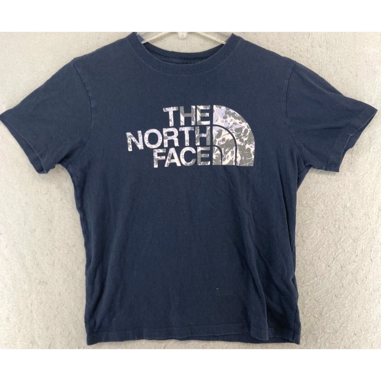 The North Face The North Face Womens TShirt Small Blue Outdoor Logo Spellout Shirt Women Small Blue Outdoor Logo Spellout Size S / US 4 / IT 40 - 2 Thumbnail