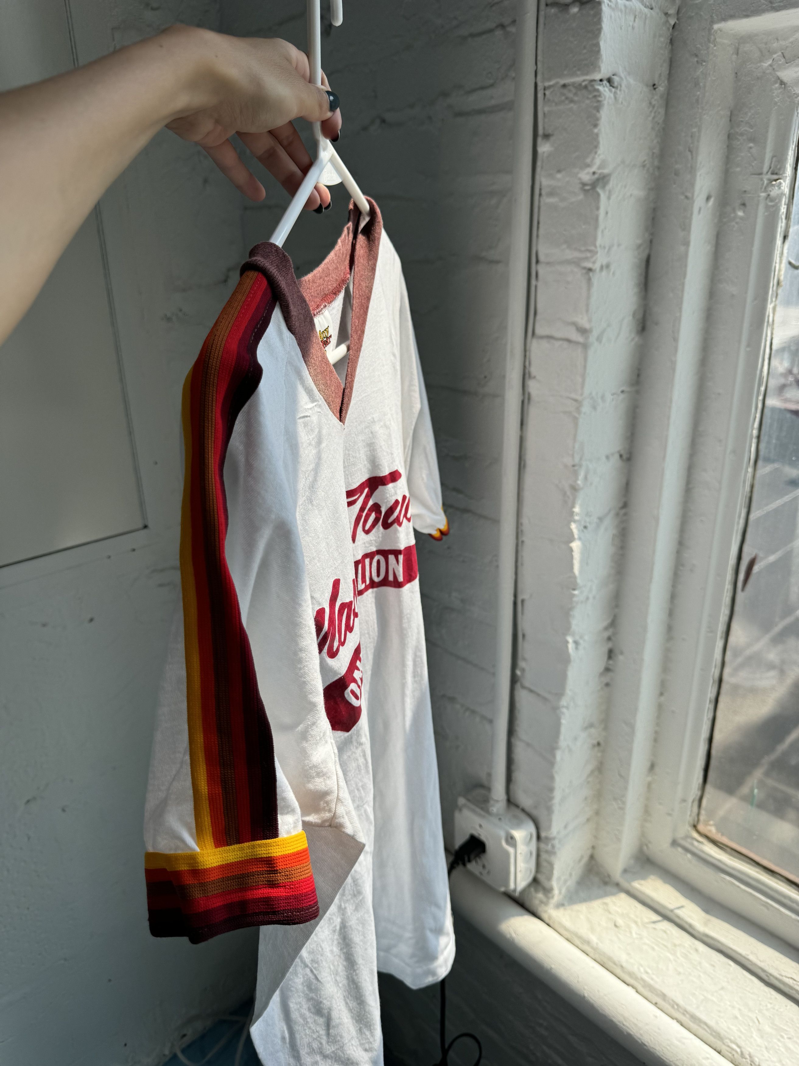 Vintage Vintage 80s Ringer Tee Size US XL / EU 56 / 4 - 3 Thumbnail