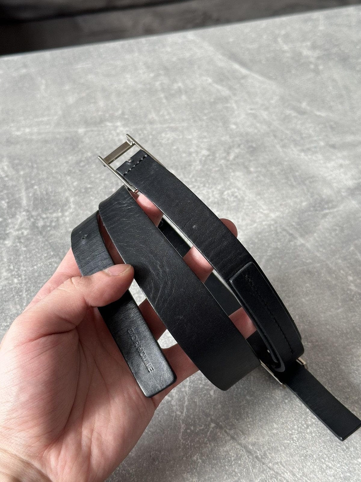 hedi slimane belt