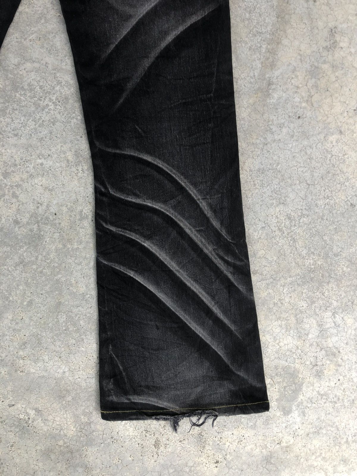 Tornado Mart Japanese Garhina Flared Jeans Distressed Jeans Size US 32 / EU 48 - 12 Thumbnail