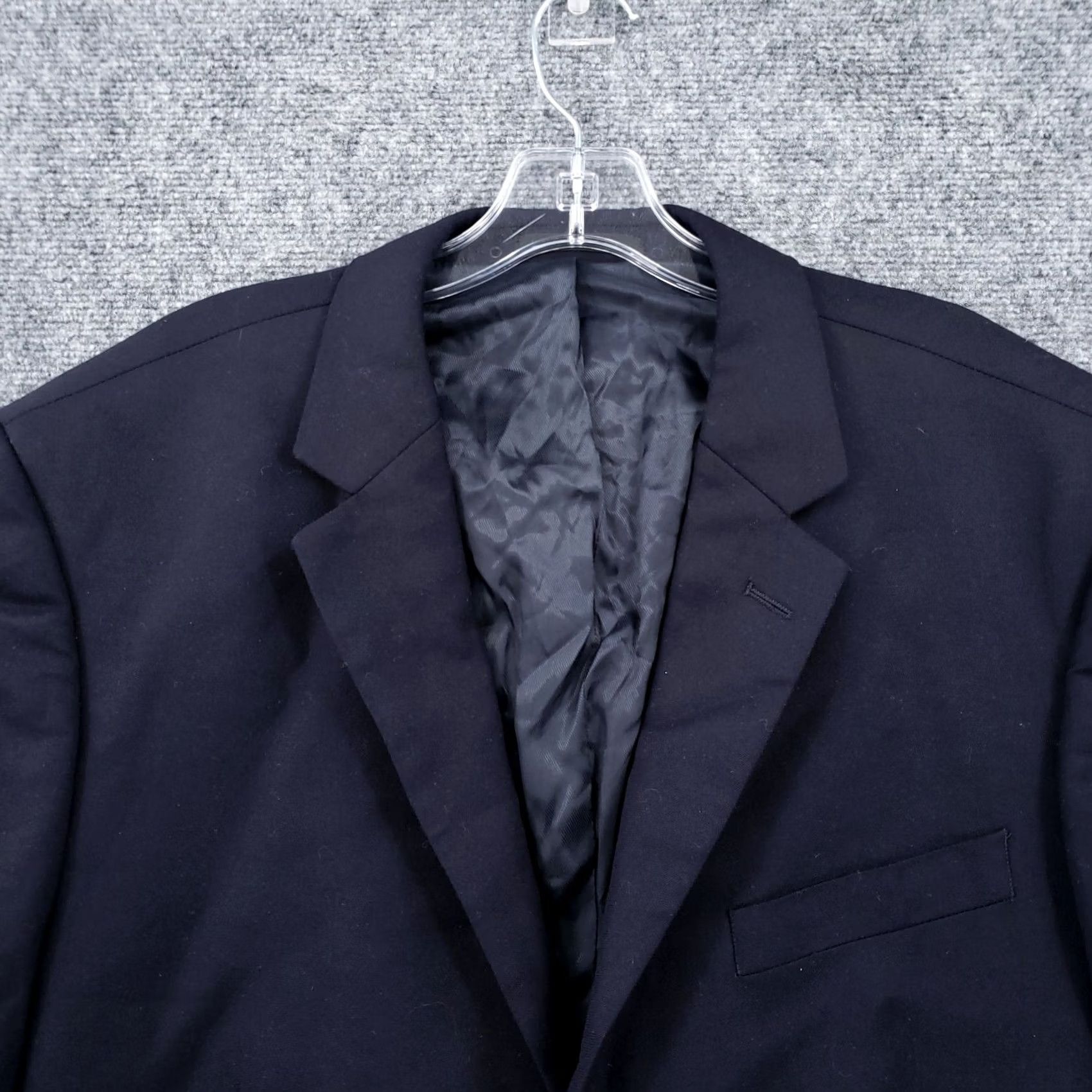 Kenneth Cole Kenneth Cole Suit Jacket Mens 46 Regular Blue Formal Two-Button Long Sleeve Wool Jacket/Coat Regular Size 46 Blue Wool Mens Size US XXL / EU 58 / 5 - 5 Thumbnail