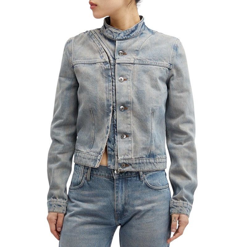 Y/Project Hook and Eye Denim Jacket Size L / US 10 / IT 46 - 1 Thumbnail