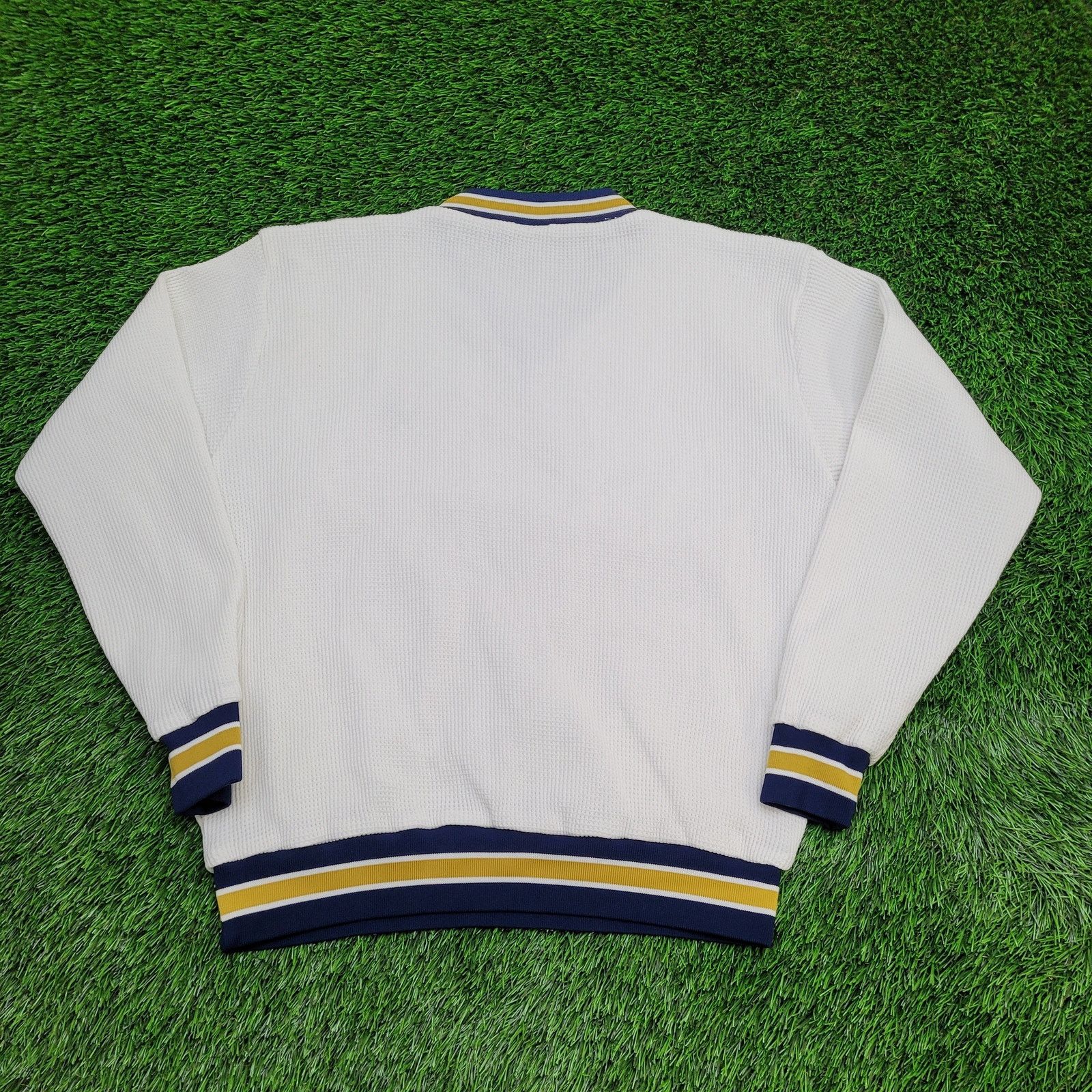 Russell Athletic Vintage 80s Russell Athletic Sweatshirt Women L 22x26 Waffle Size L / US 10 / IT 46 - 2 Thumbnail