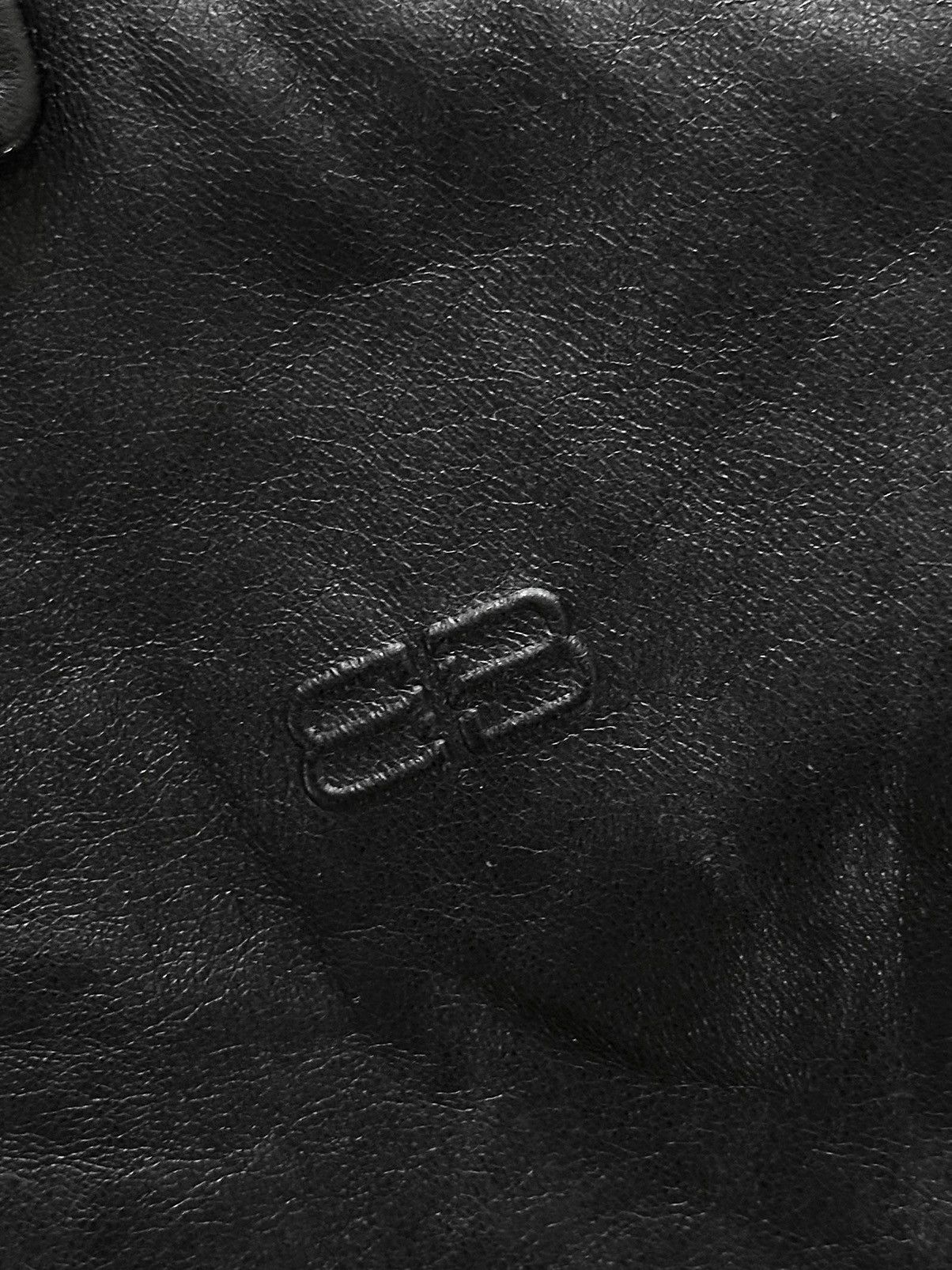 Balenciaga Balenciaga 1997 Vintage Leather Jacket Size US L / EU 52-54 / 3 - 4 Thumbnail