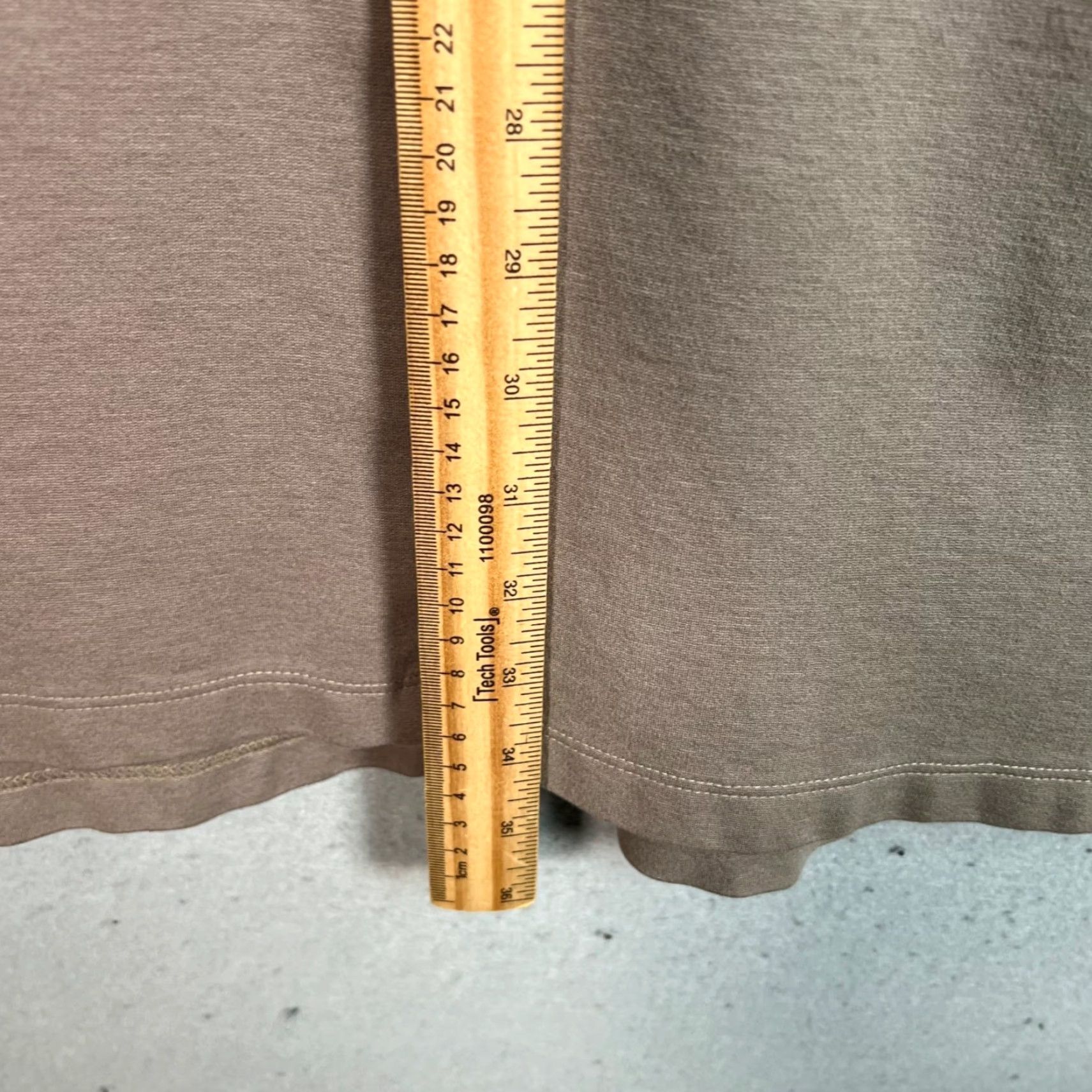 Vintage Komarov Dress Womens Maxi Taupe Cowl Neck 3/4 Sleeve Zipper Pockets Party Cocktail M Size M / US 6-8 / IT 42-44 - 6 Thumbnail