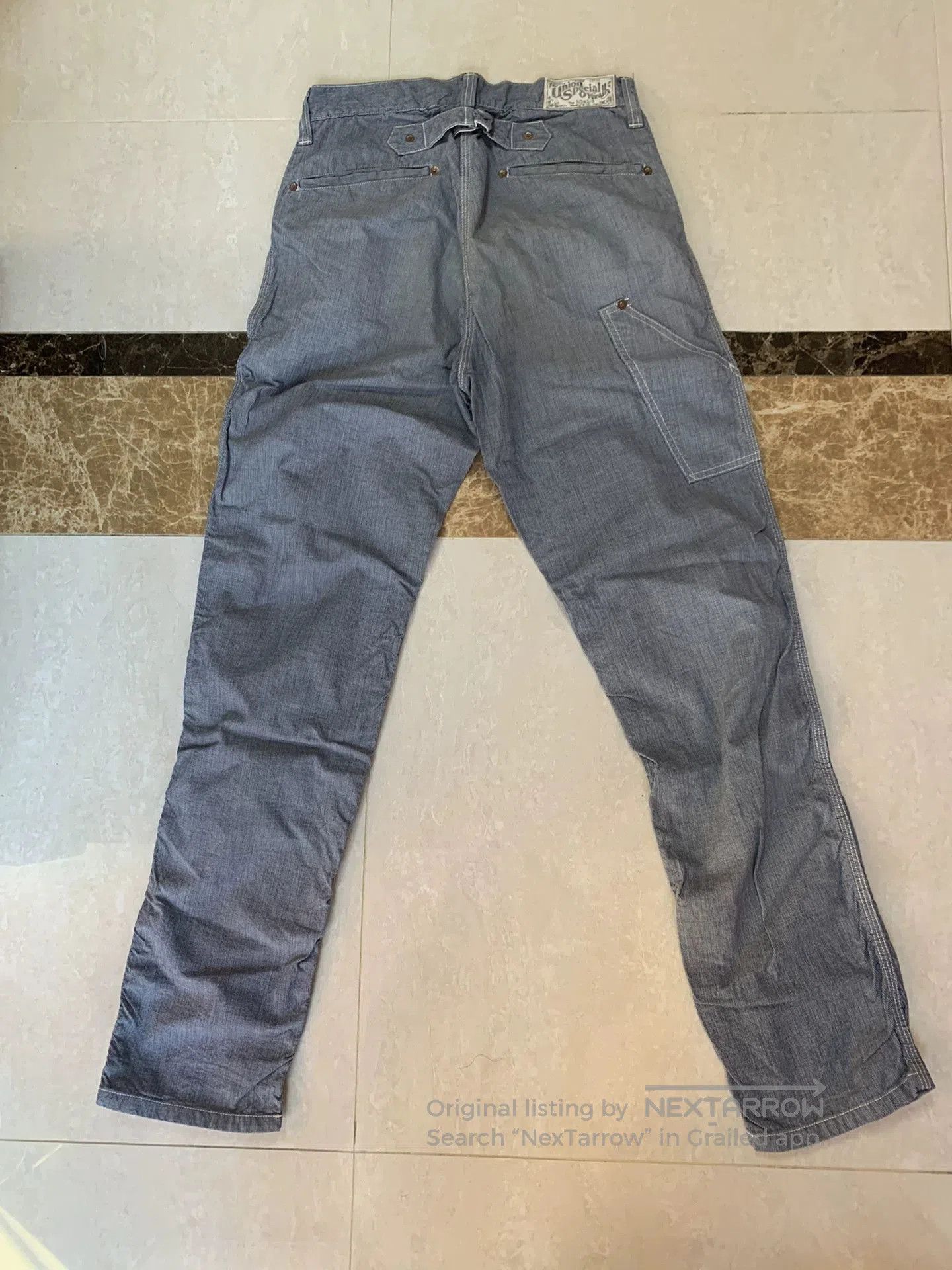 Freewheelers Freewheelers Checkered Work Pants Tapered Fit. Size US 30 / EU 46 - 2 Thumbnail
